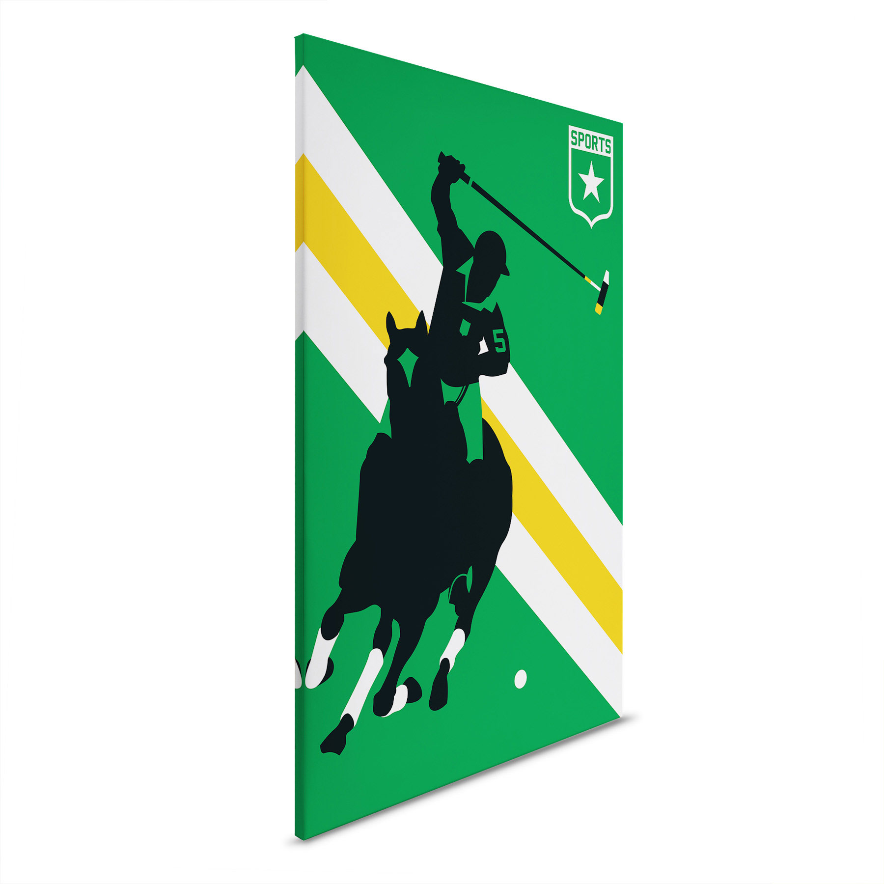 AS Leinwandbild HorsePolo DD131966