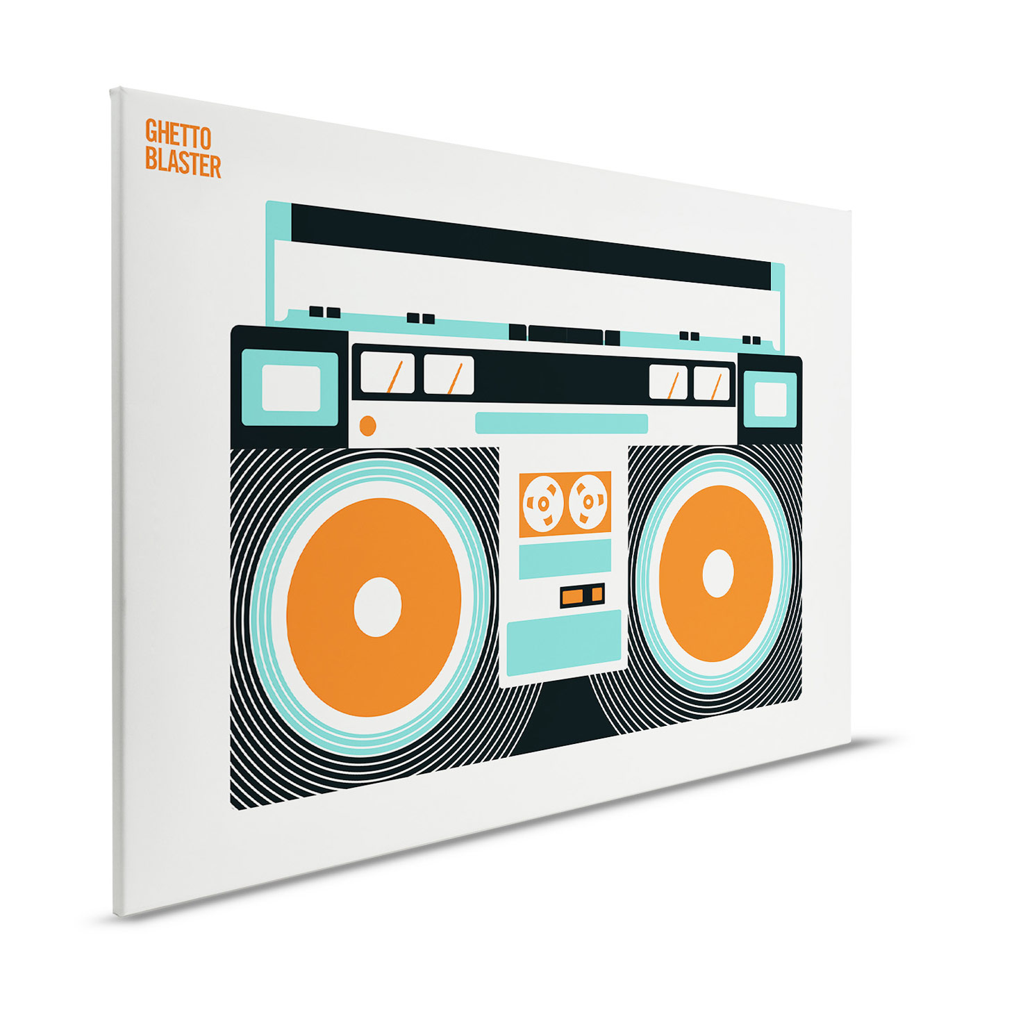 AS Leinwandbild Ghetto Blaster DD132318