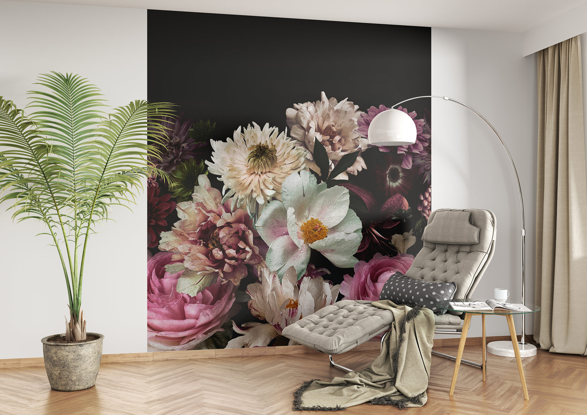 Rasch Fototapete Magic Walls Blume 363821