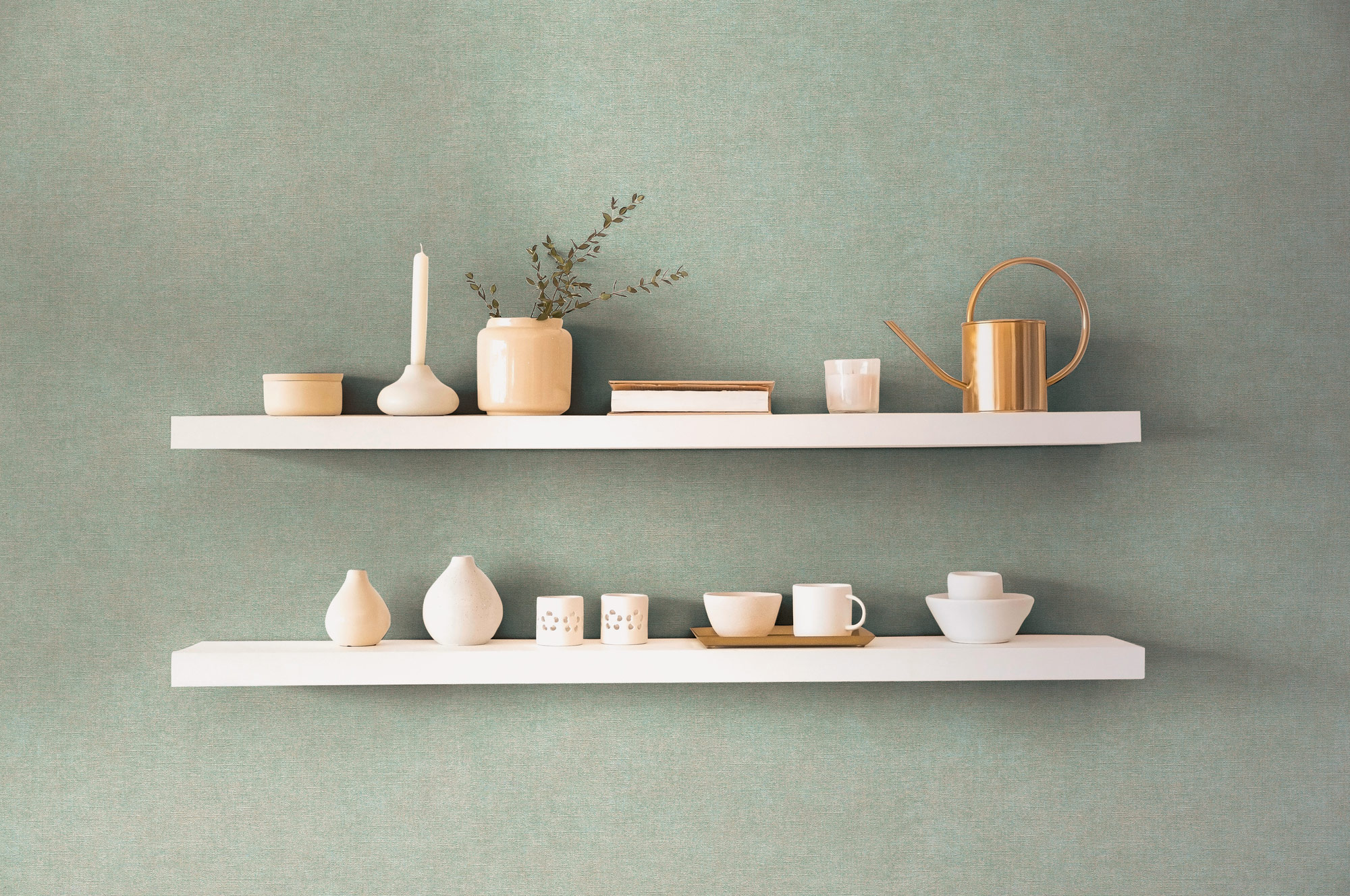 AS Vliestapete PintWalls II Unitapete Grün 395664