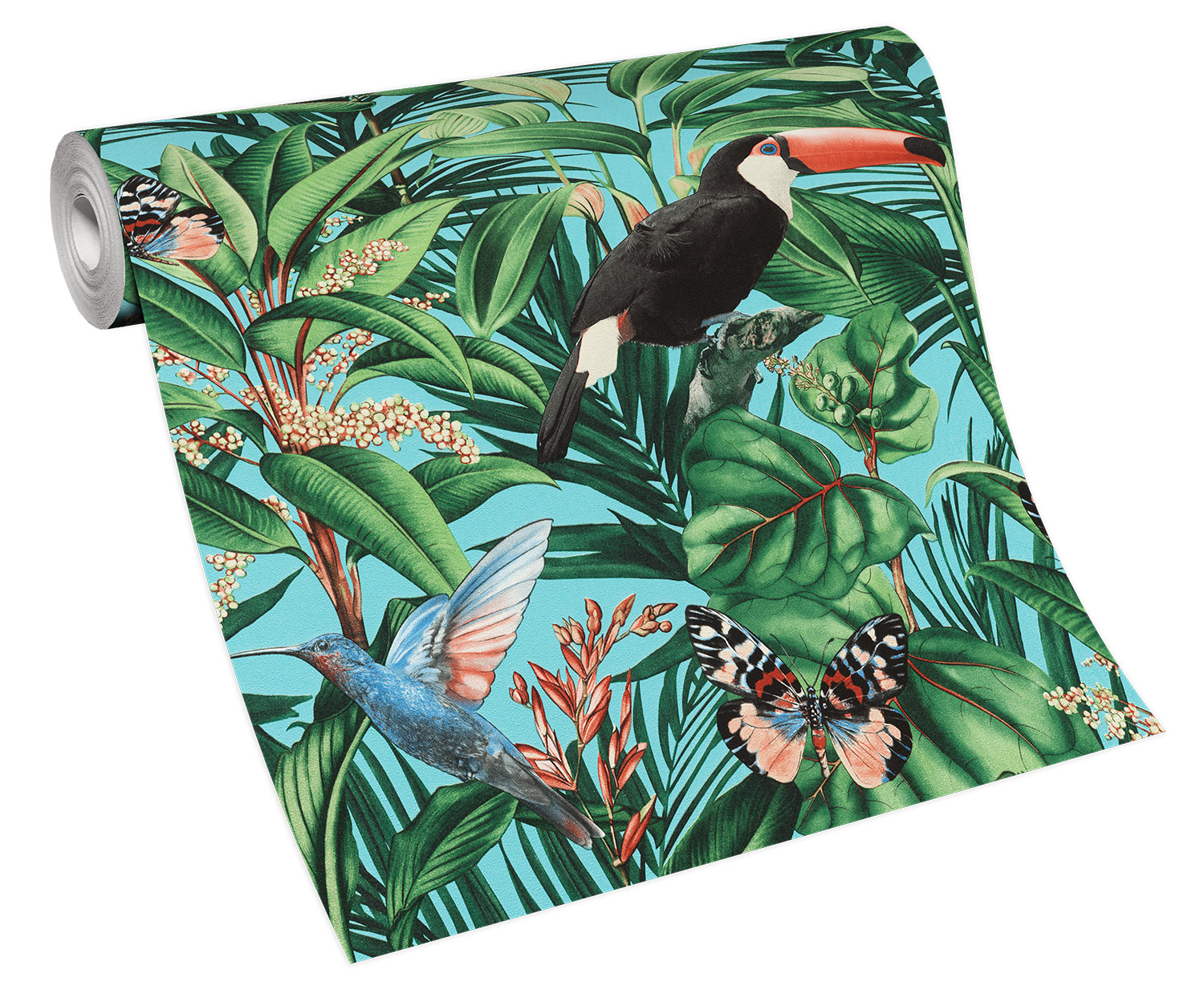 Erismann Vliestapete Paradisio 2 türkis 1012118