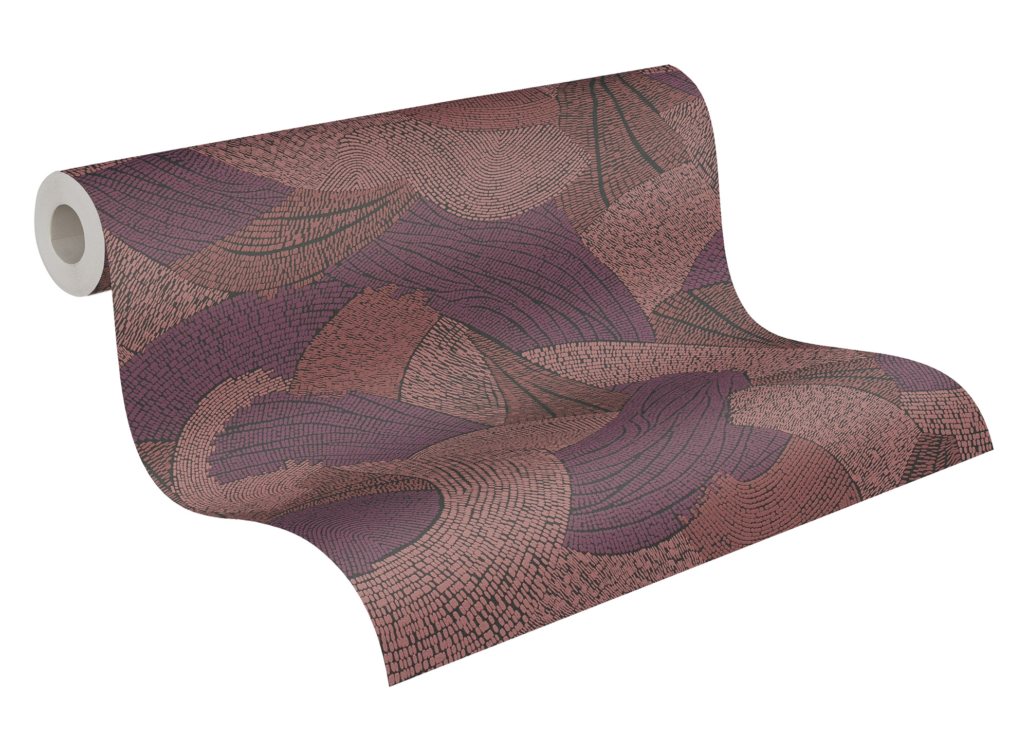 AS Vliestapete French Affair Struktur Rot 399352