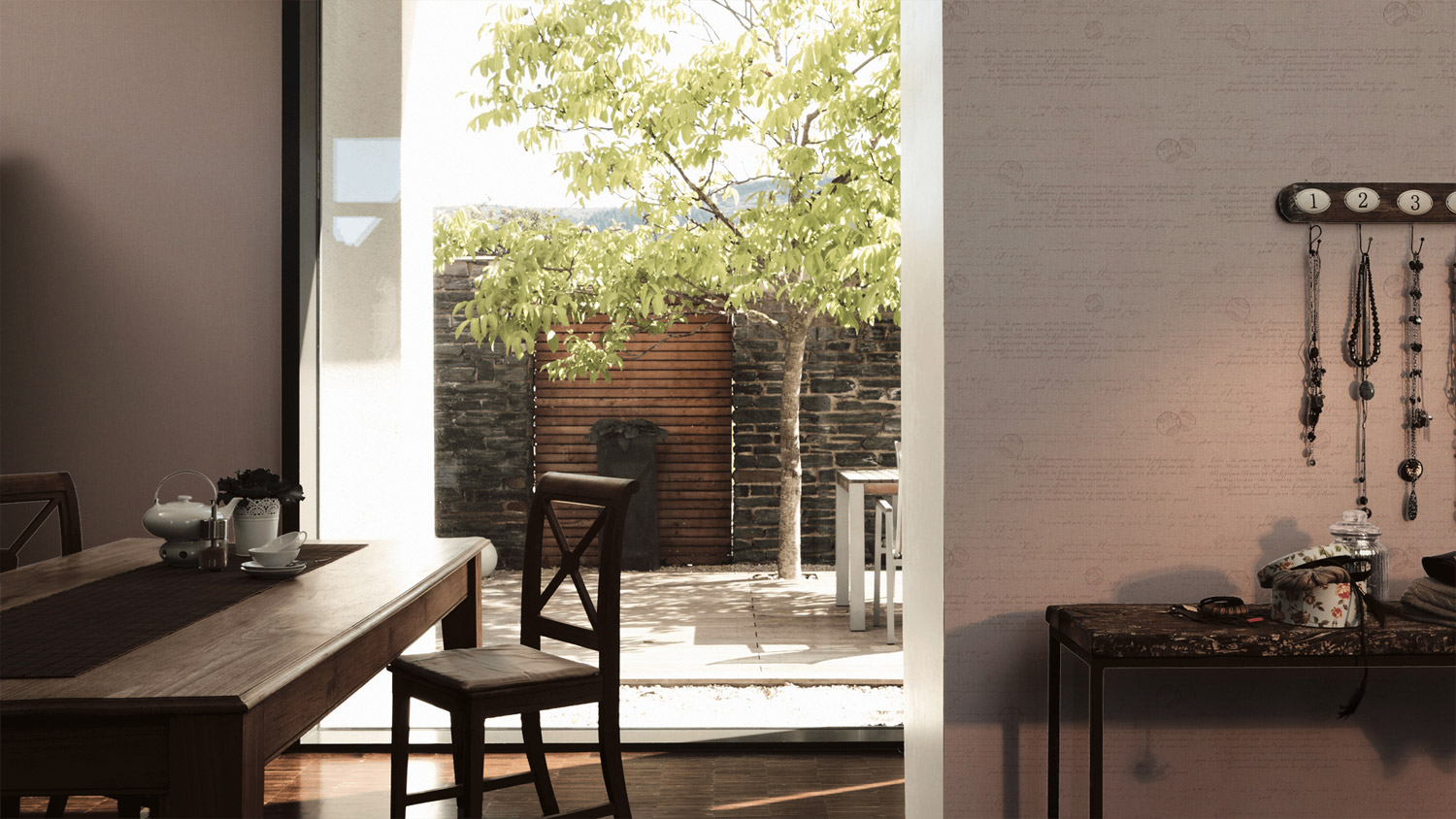 AS Vlies Textil-Tapete Hygge Unitapete 363789