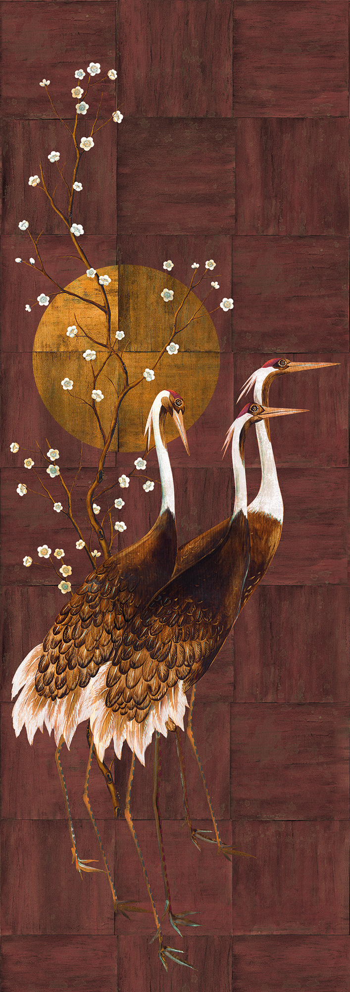 Masureel Fototapete Panel Traces Tsuro Rust DGTRA7011260