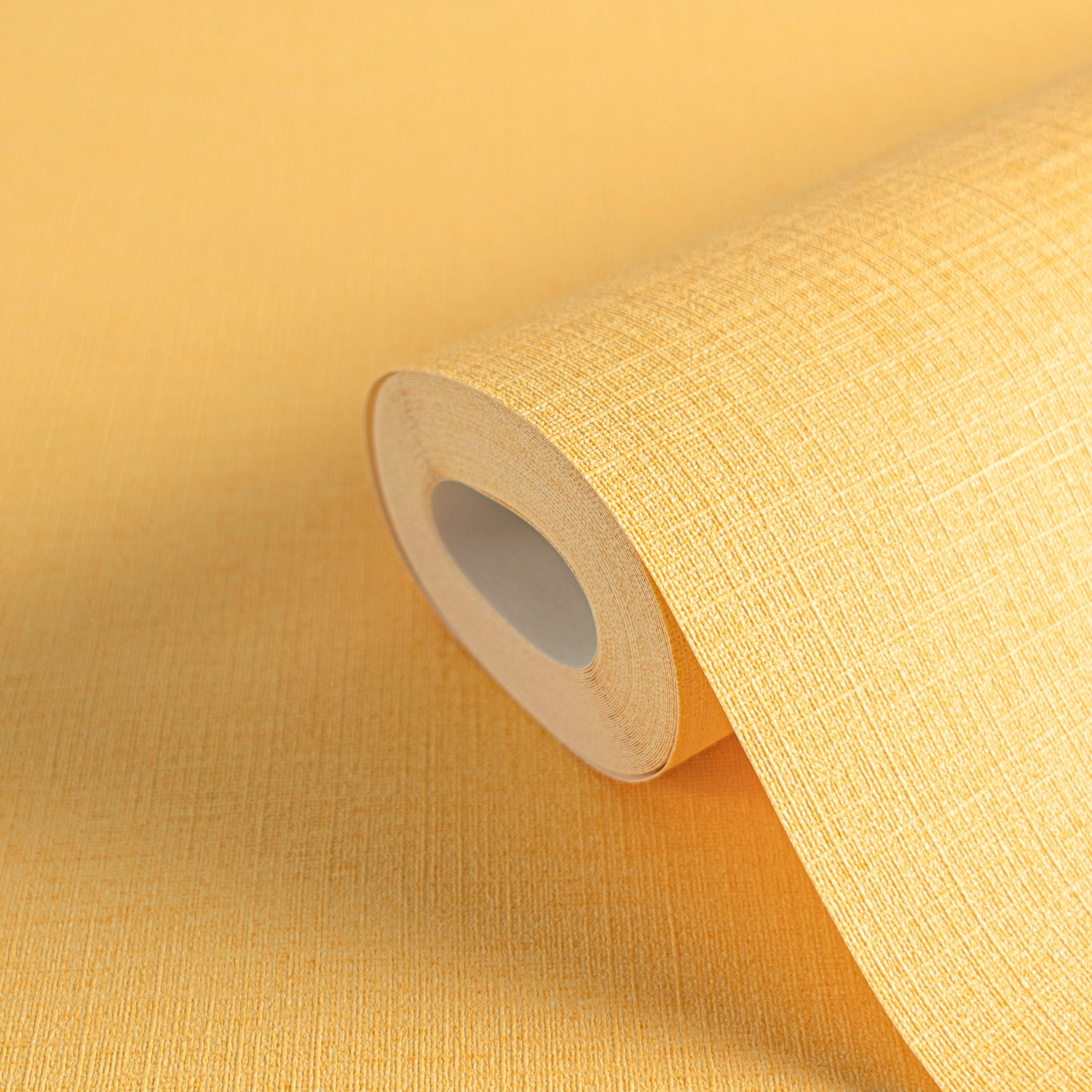 AS Vliestapete PintWalls 3 Unitapete Gelb 389036