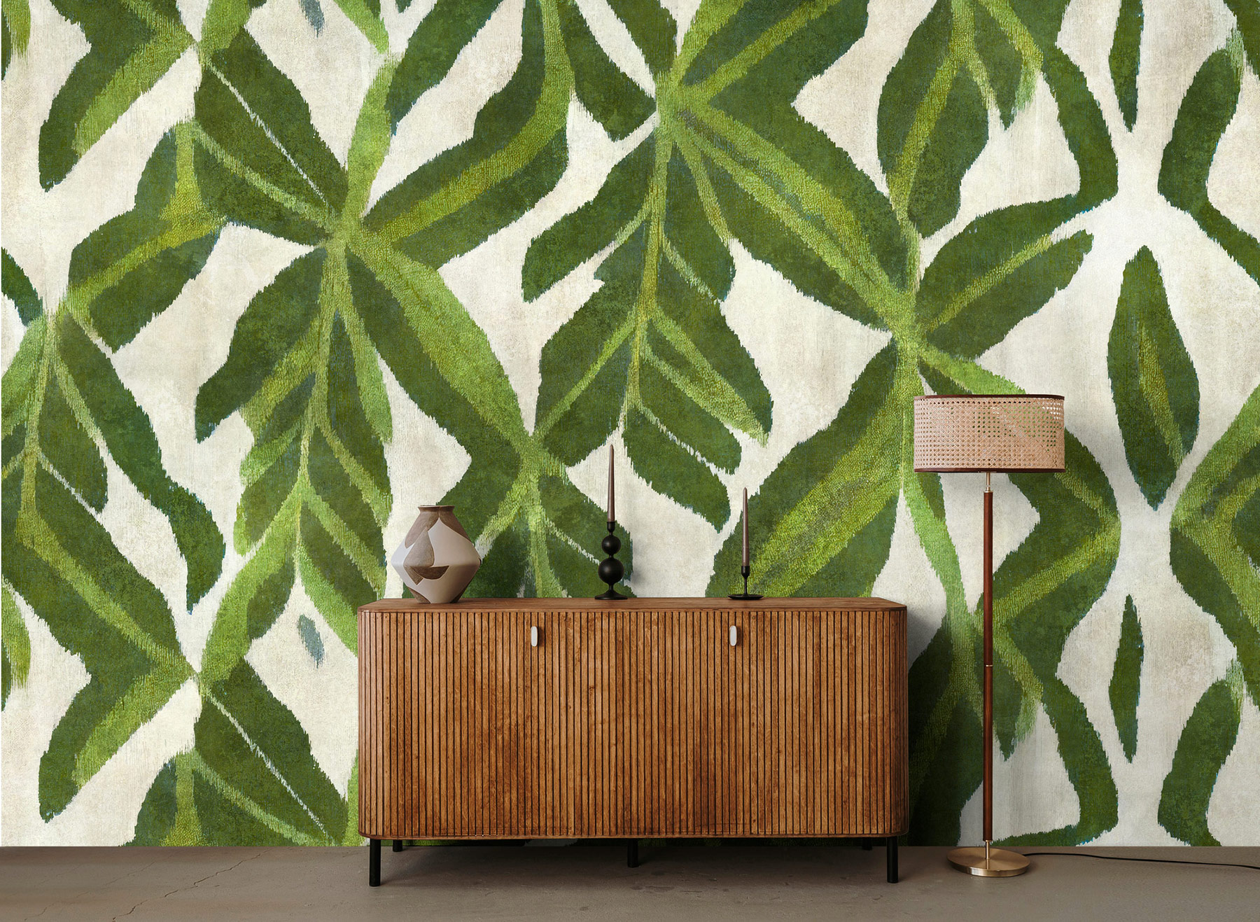 AS Fototapete Walls by Patel 5 Blätter Grün DD134207