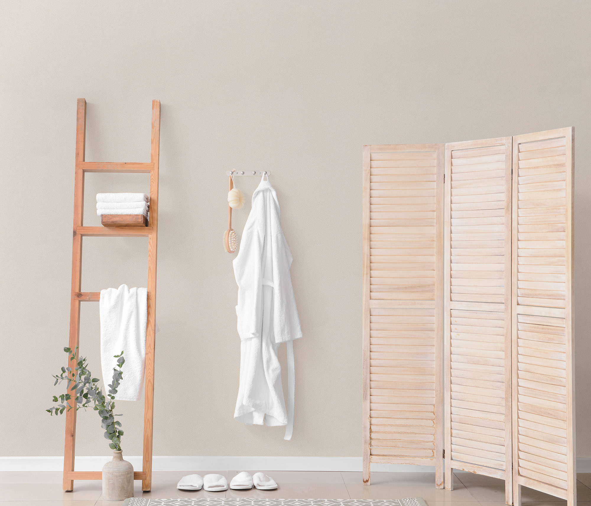 Erismann Vliestapete Elle 3 beige Unis 1033526