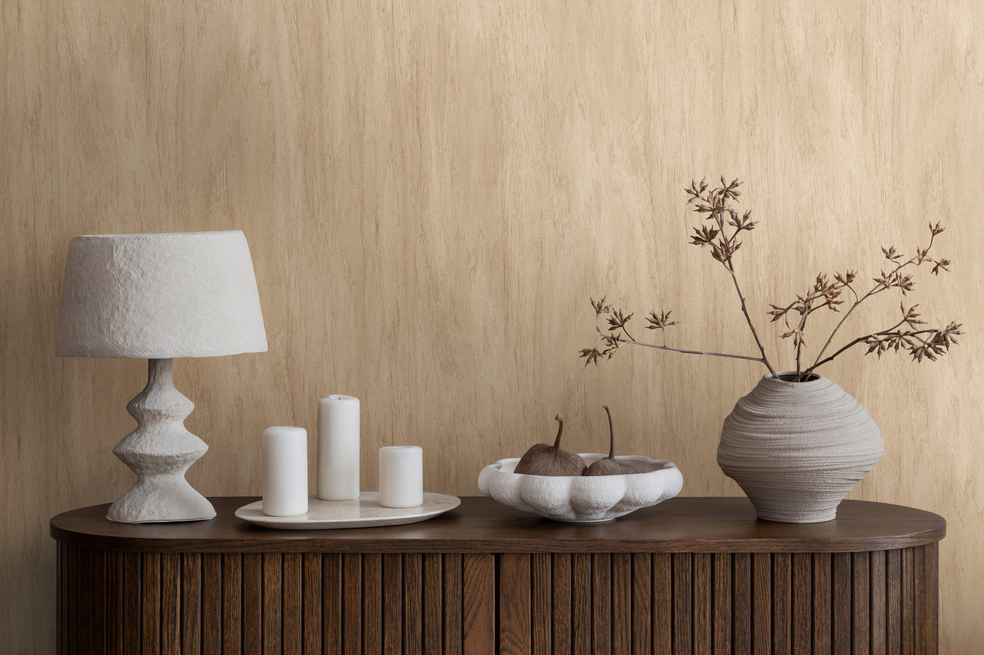 AS Vliestapete French Affair Holz Beige 398012