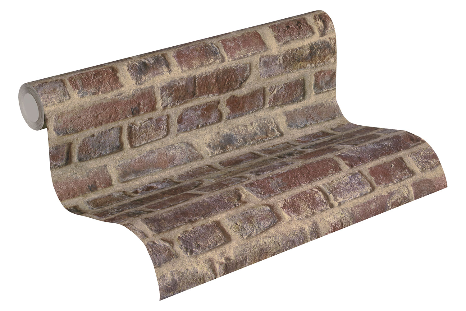 Thomas Vlies-Tapete Mauer Stein rot TLT019 - 369791