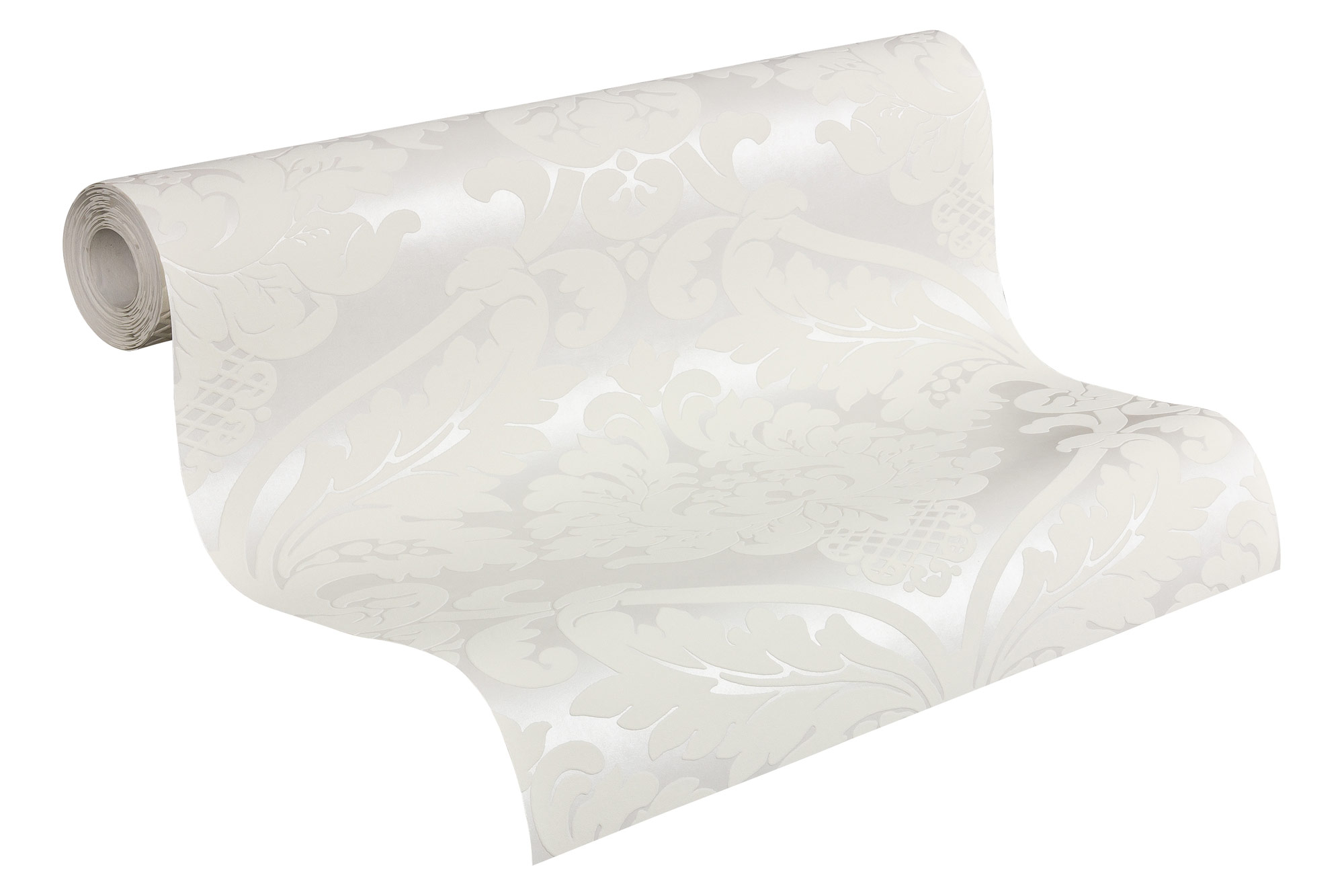 AS Vliestapete Black & White Barock Tapete Weiß 554338