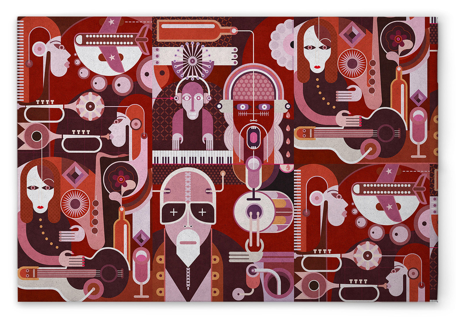 AS Leinwandbild Wall of Sound 2 DD132033