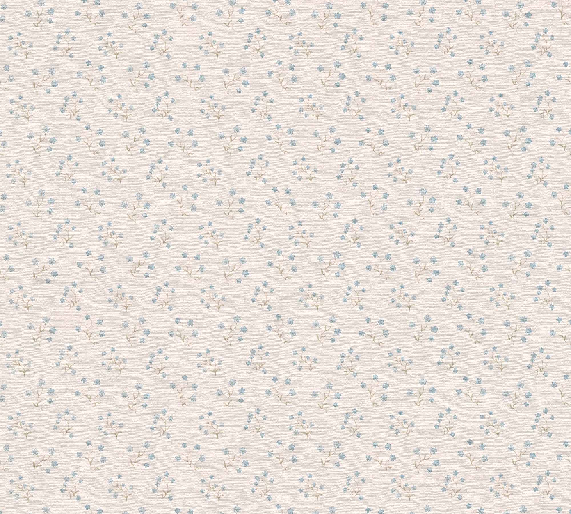 AS Vliestapete Maison Charme Blümchen creme 390742