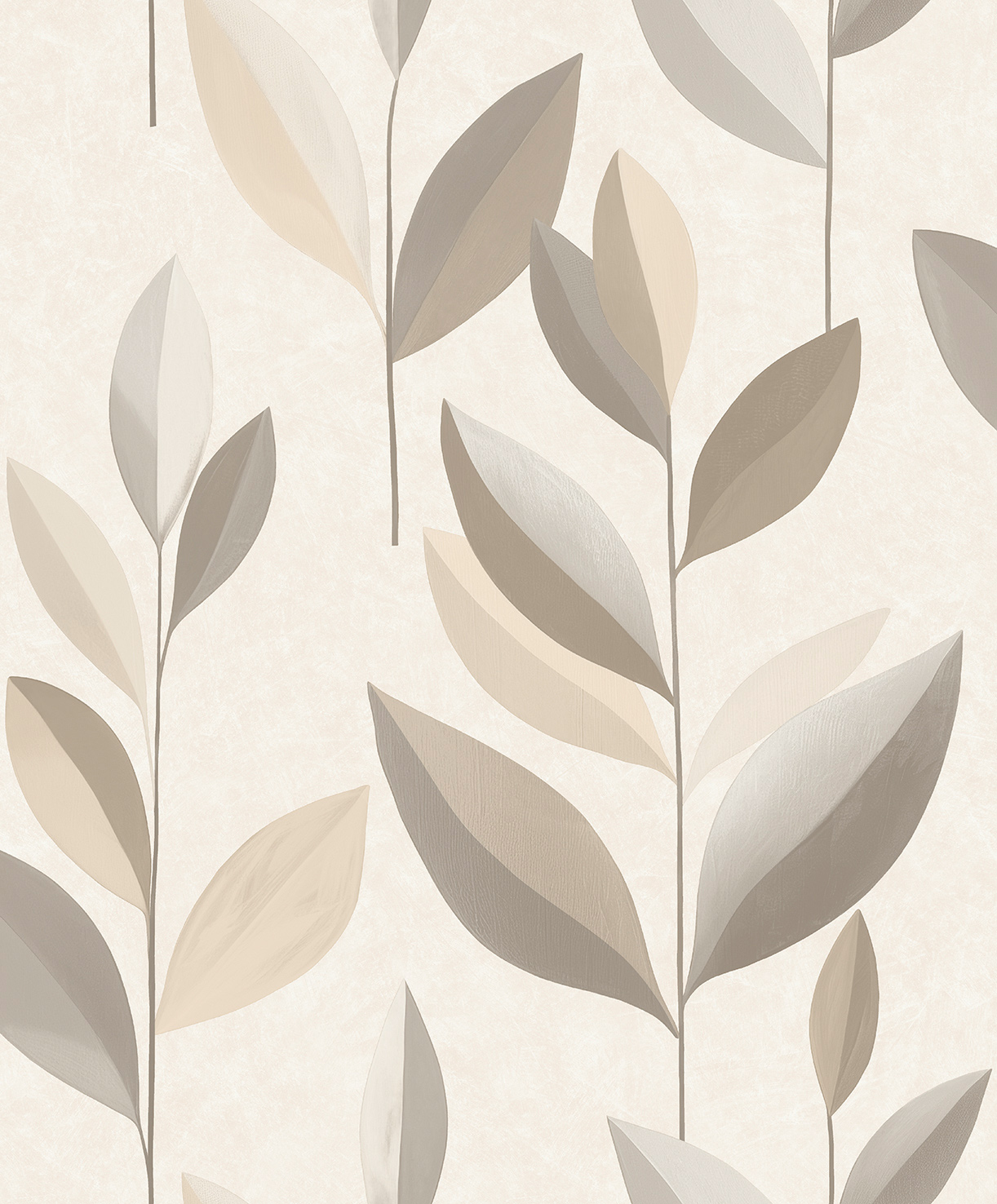 Decoprint Vliestapete Serenity Glatte Blätter SY27551