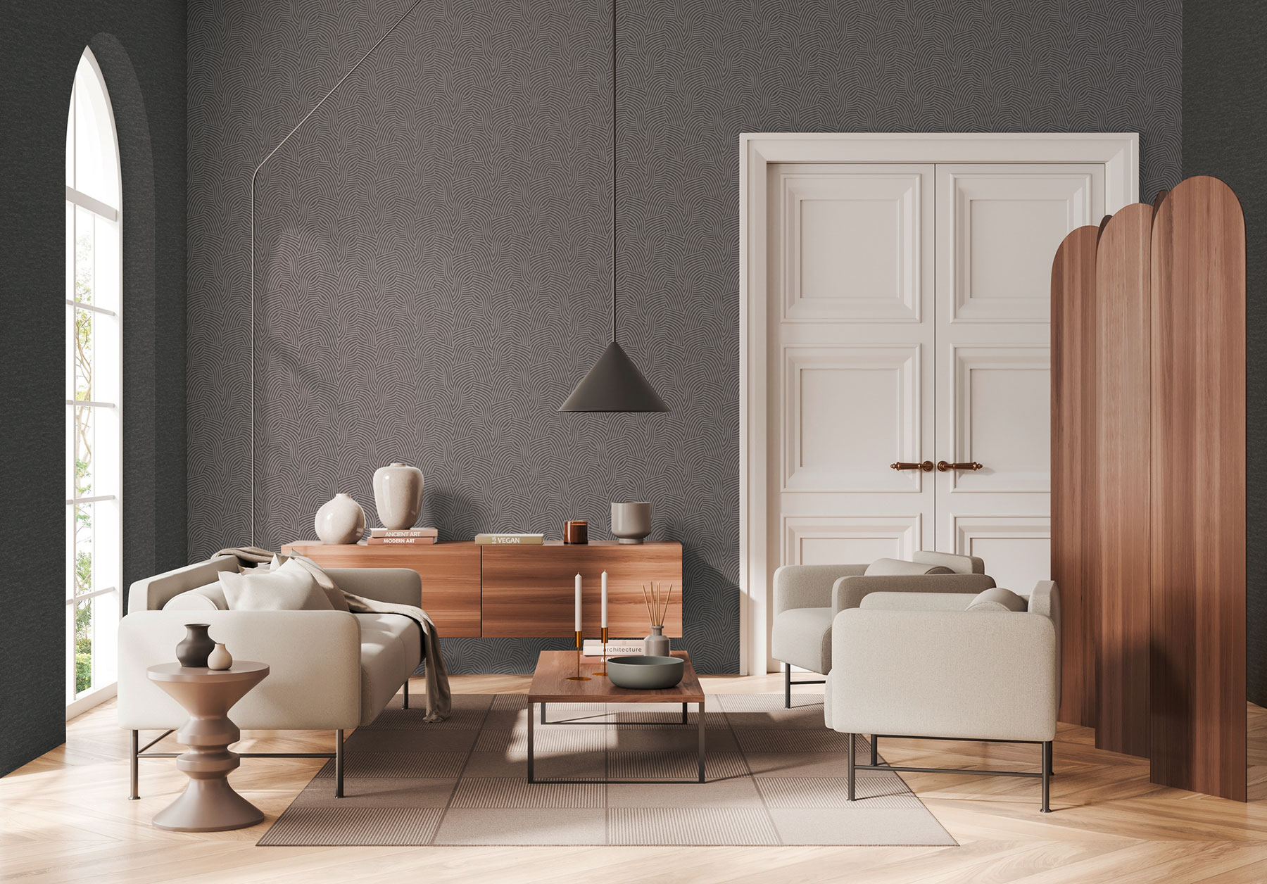 AS Vliestapete Daniel Hechter 7 Modern Grau 781533