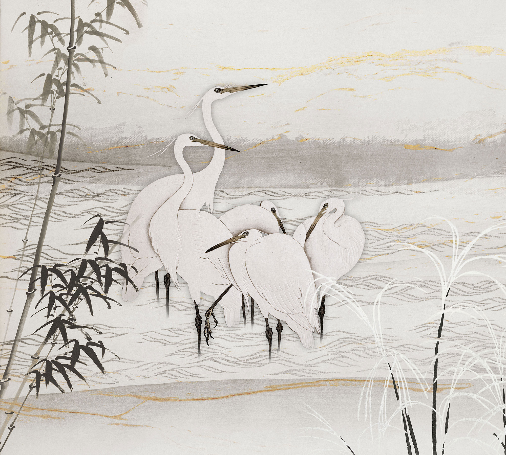 Erismann Fototapete GMK Art Edition Birds of Asia 224415