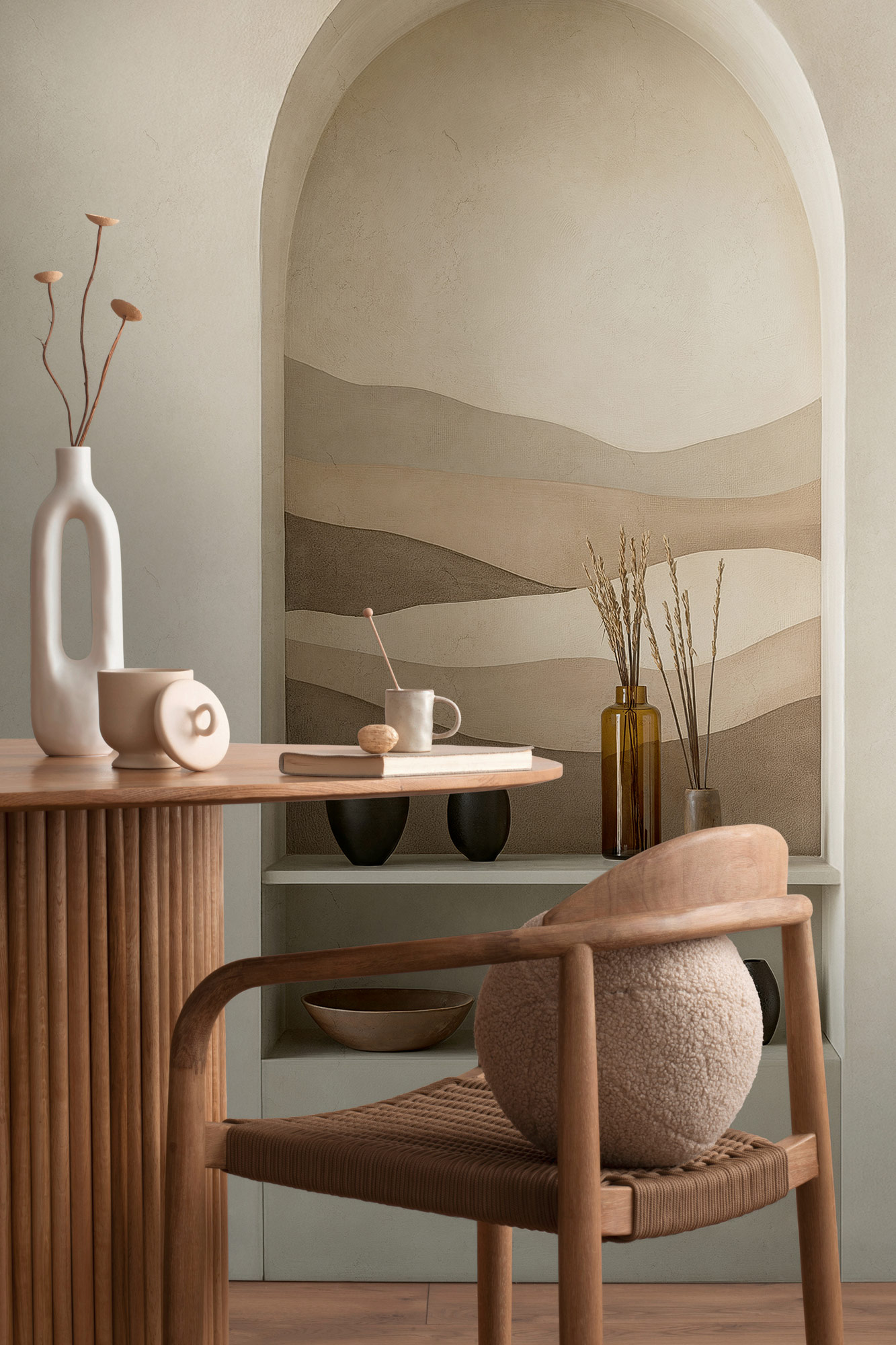 AS Fototapete CosmoLiving 3D Beige 791446