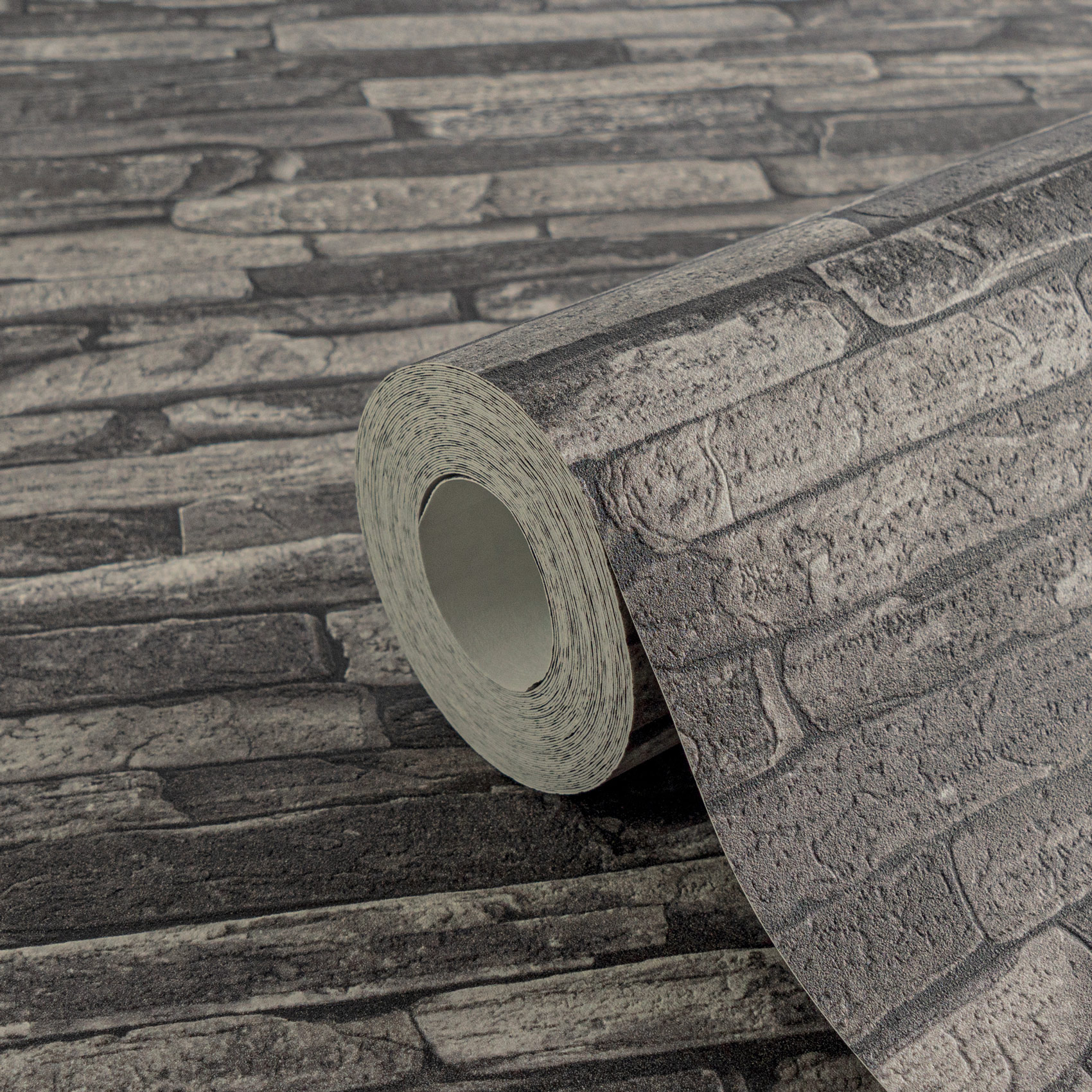 AS Vliestapete Elements 2 Steintapete Grau 914224