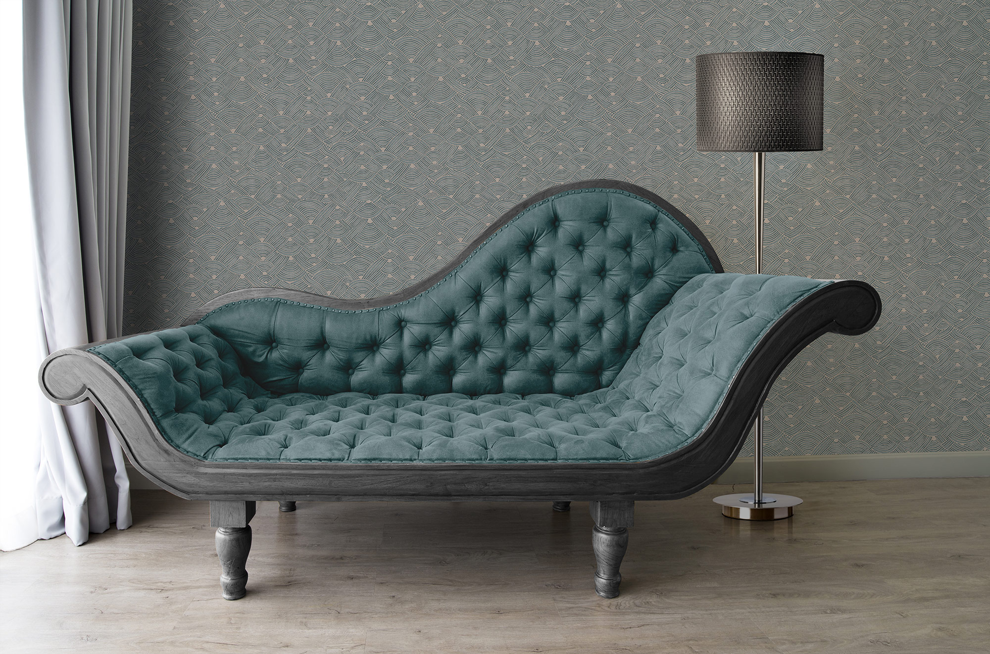 AS Vliestapete Nara Satintapete Artdeco Tapete 387421