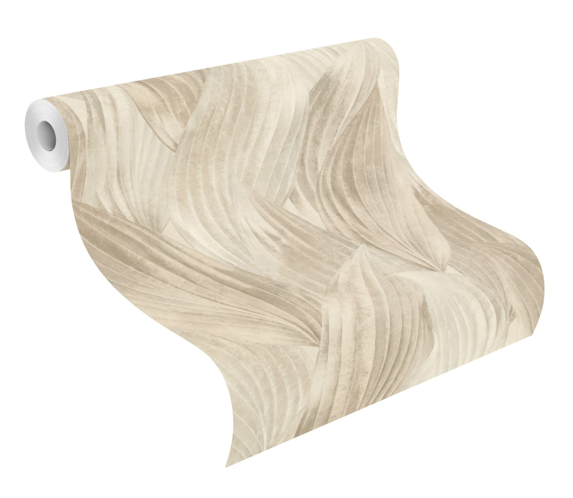 Rasch Vliestapete Back To Nature Blattstruktur 571554