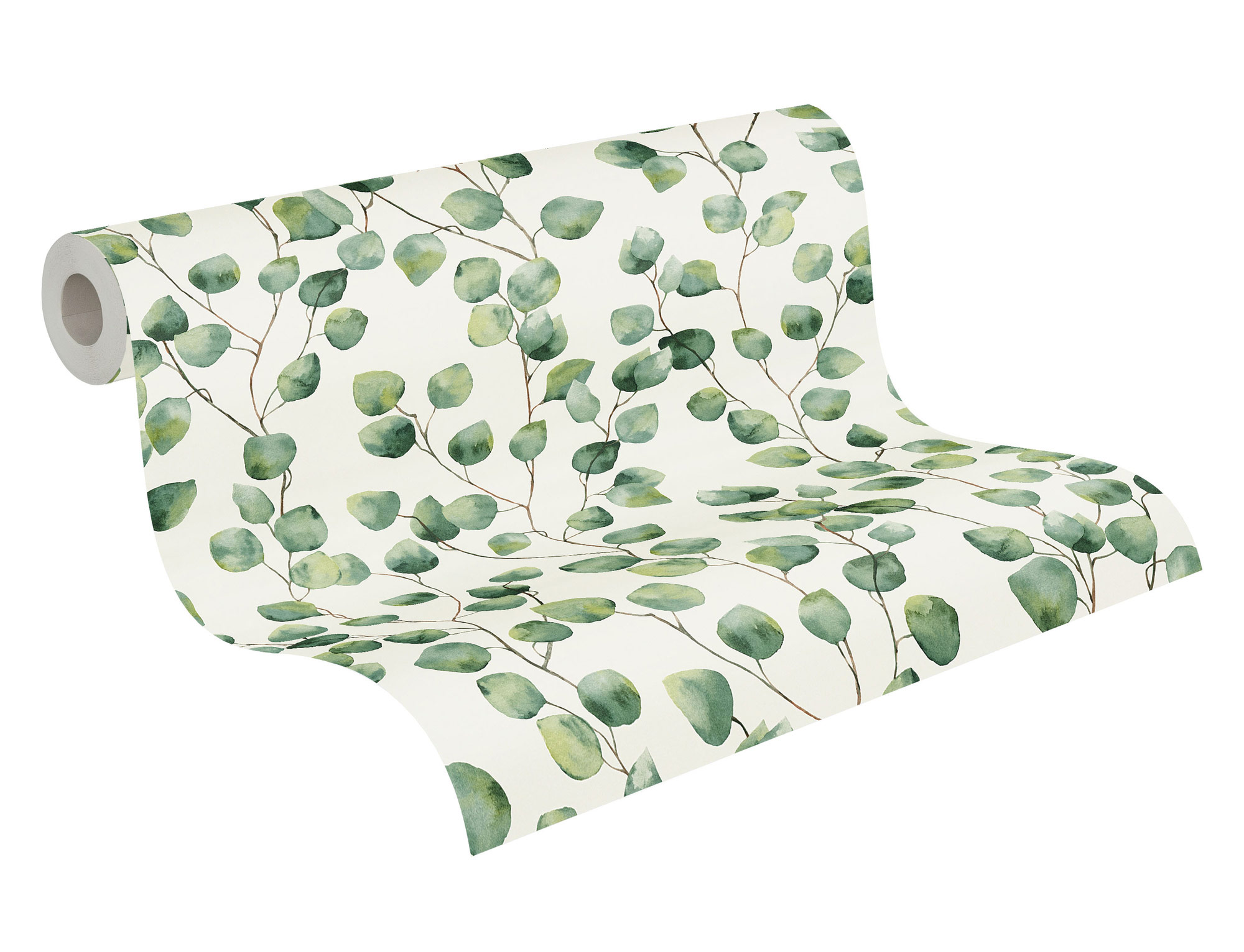 AS Création Vliestapete Greenery Blätter grün 370441