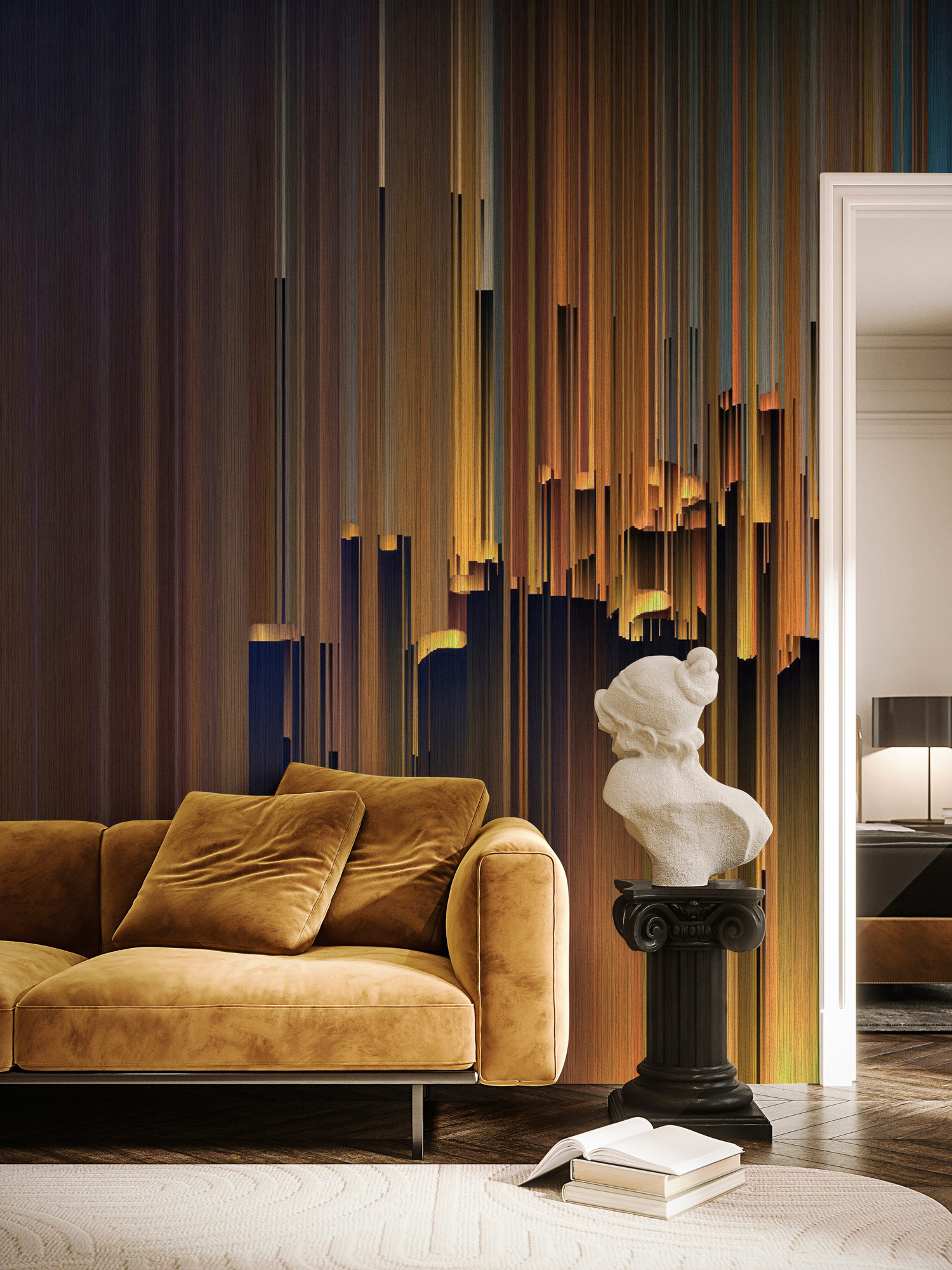 AS Fototapete Walls by Patel 5 3D Braun DD134999