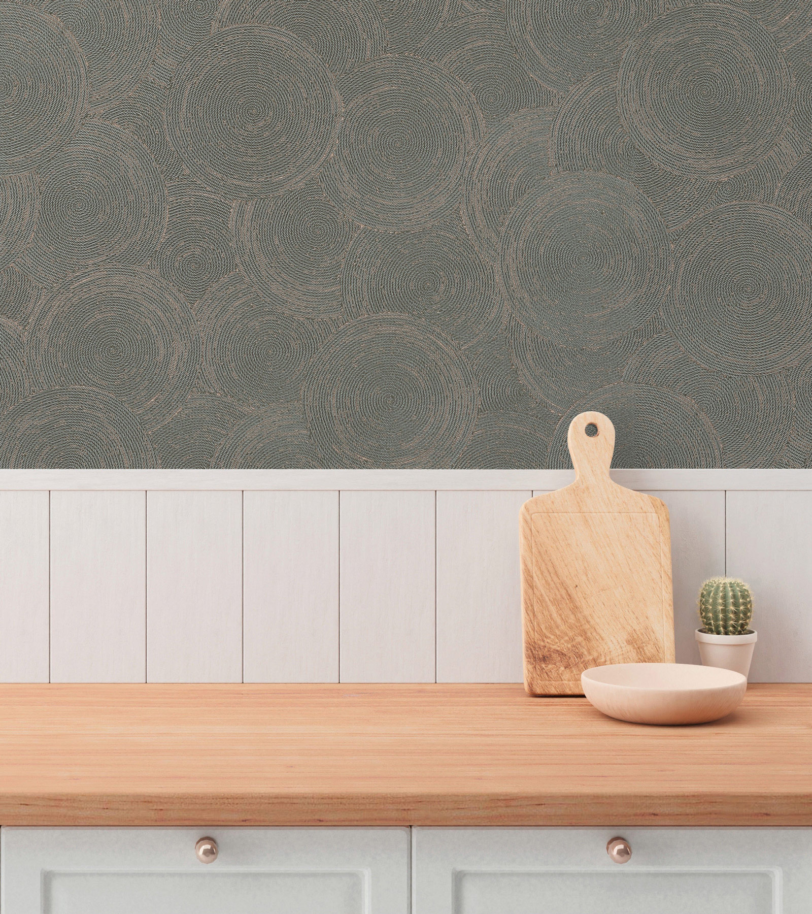 AS Vliestapete Hygge 3 Natur Grau 790931