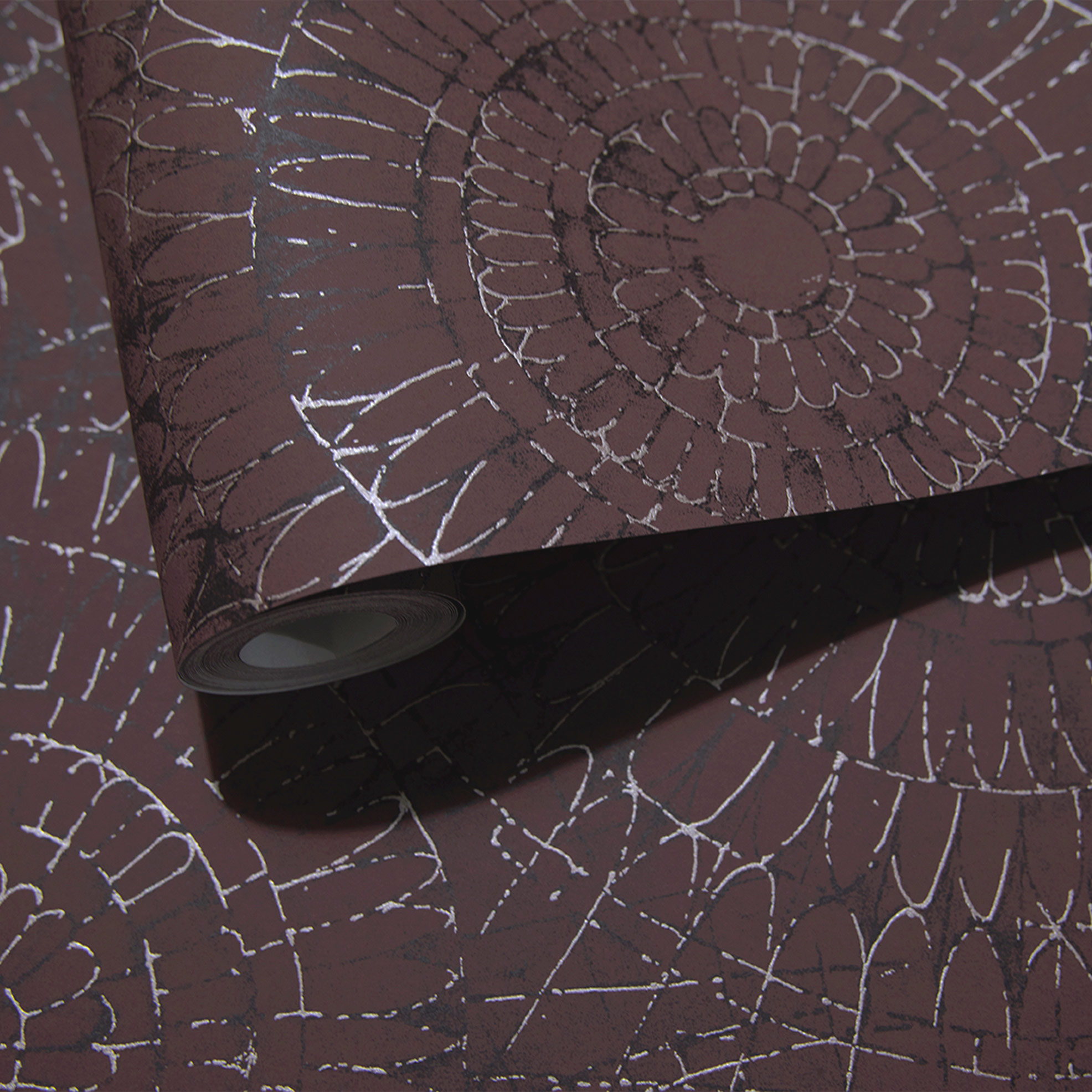 Hohenberger Vliestapete Chalk Notre Dame Wine 65563