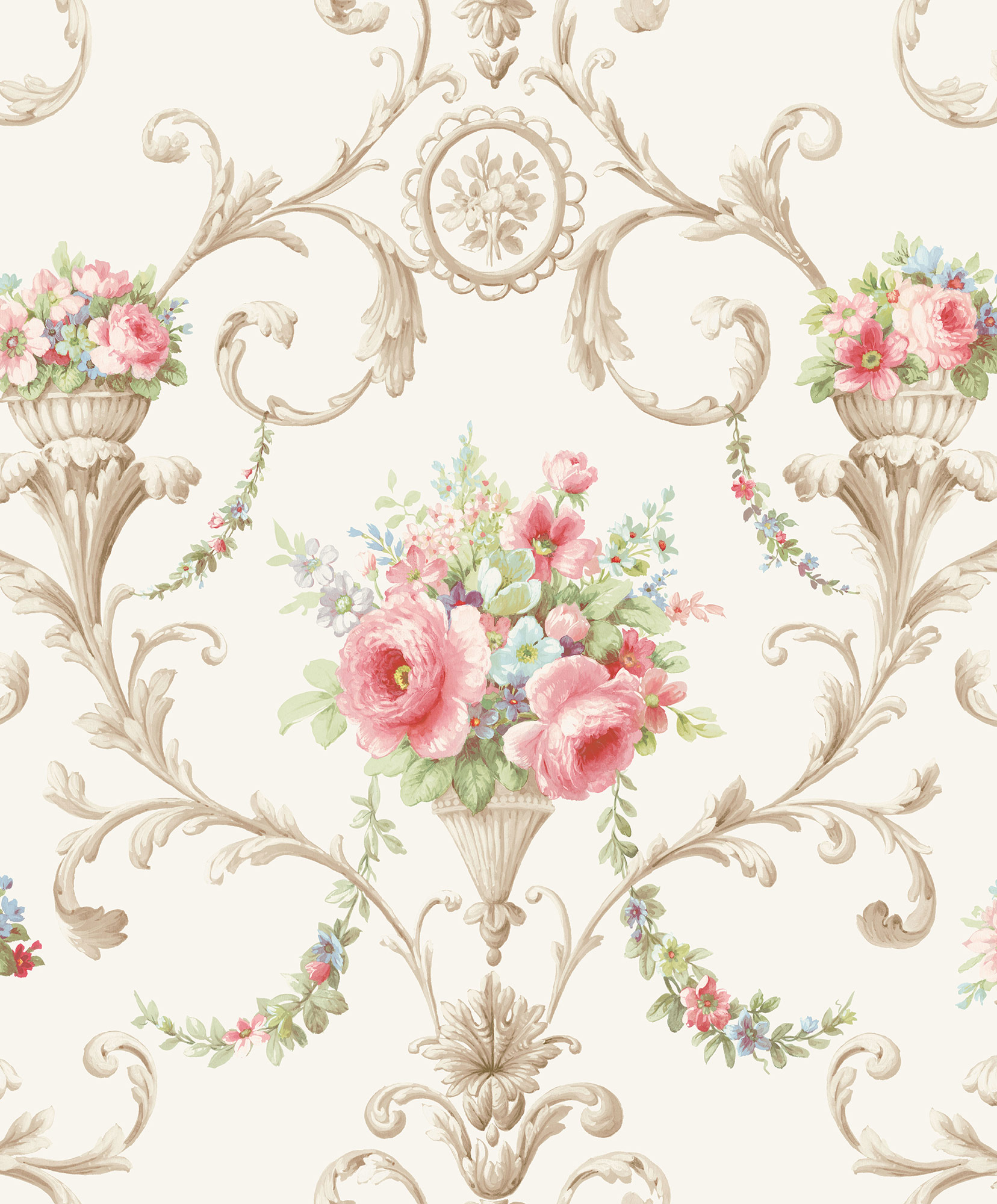 Essener Vliestapete Classic Silks 4 Blumen CI38233 Essener Vliestapete Classic Silks 4 Blumen CI38233