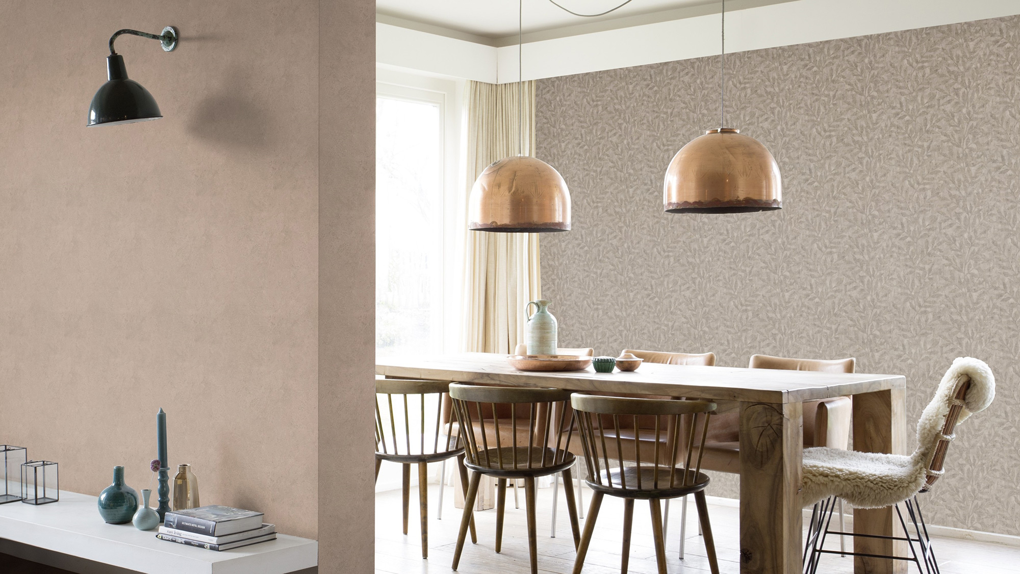 Rasch Vliestapete Factory V Blattmuster 315035