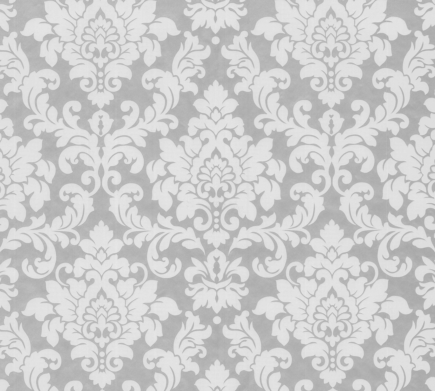 Thomas Vlies-Tapete Barock silber/weiss TLT002 - 360951