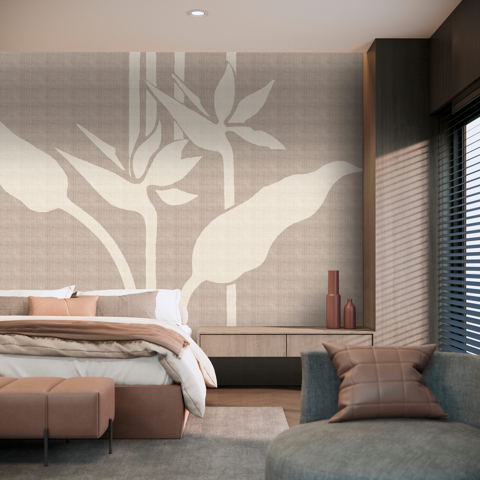 AS Fototapete Walls by Patel 5 Pflanzen Braun DD134765