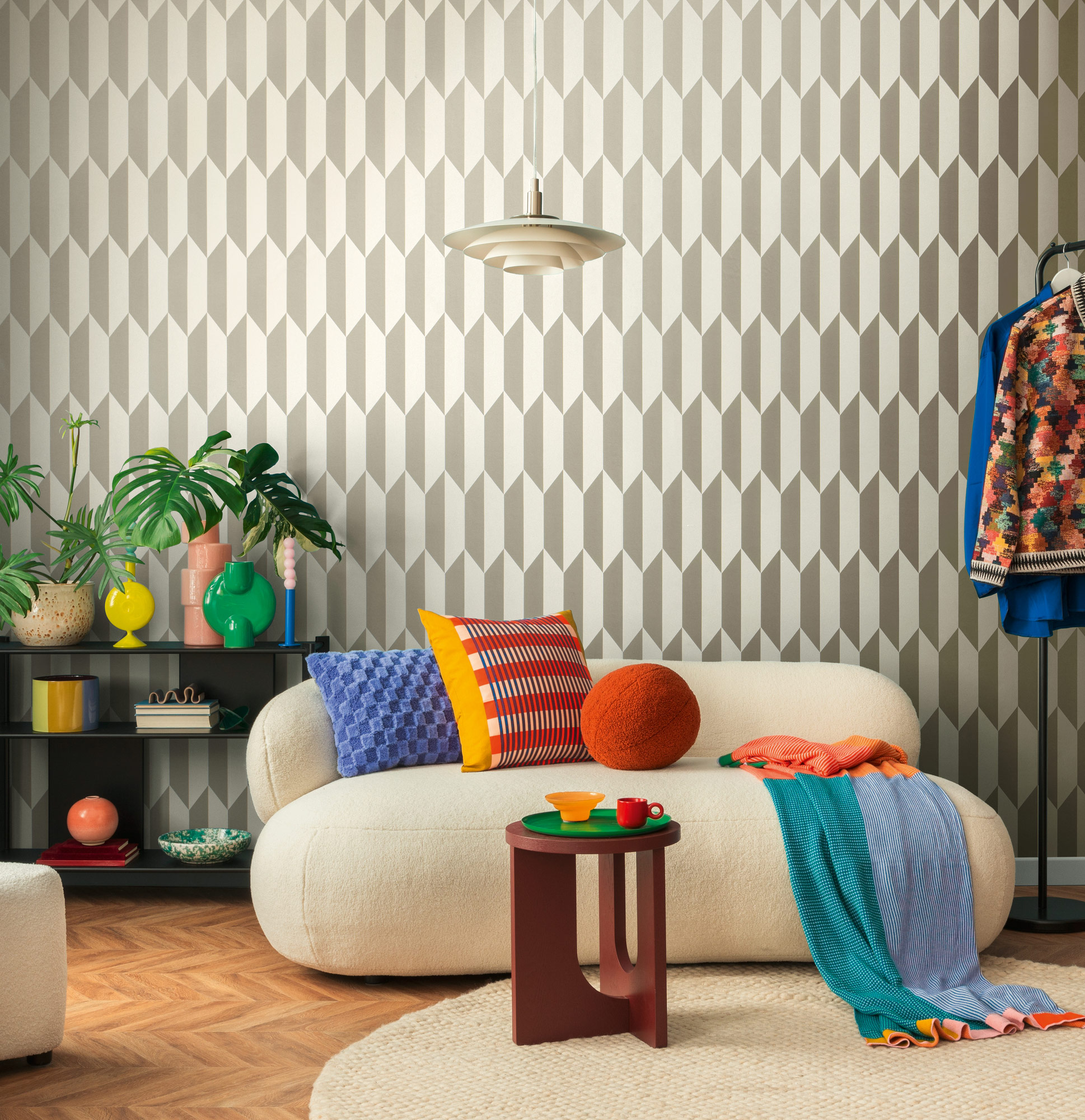 AS Vliestapete CosmoLiving 3D Champagner 790865