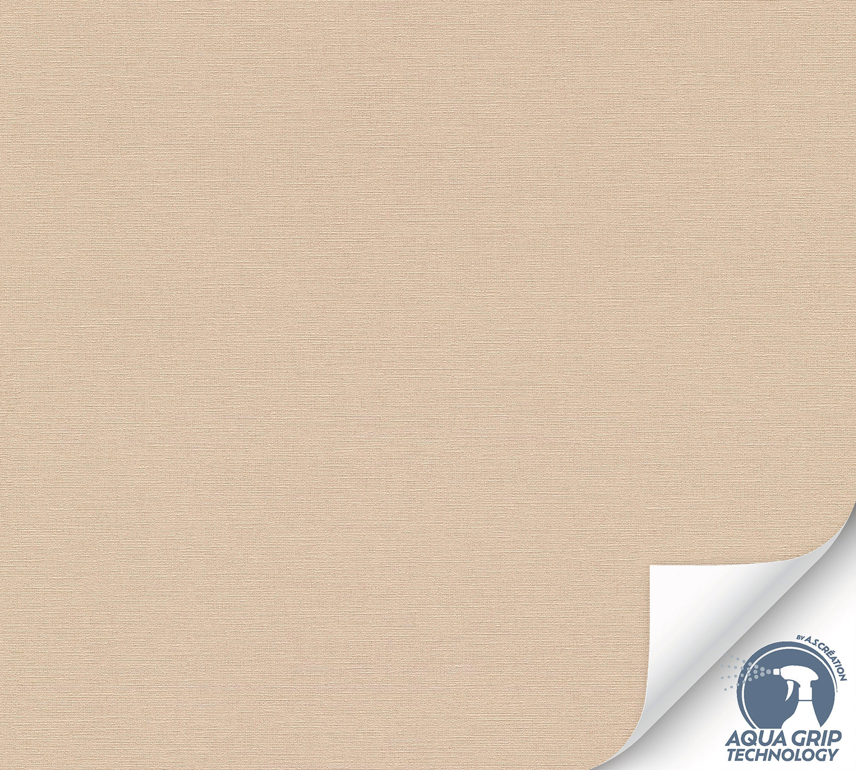 AS Vliestapete Cosiness Designdrop 2 Unitapete Beige 792433