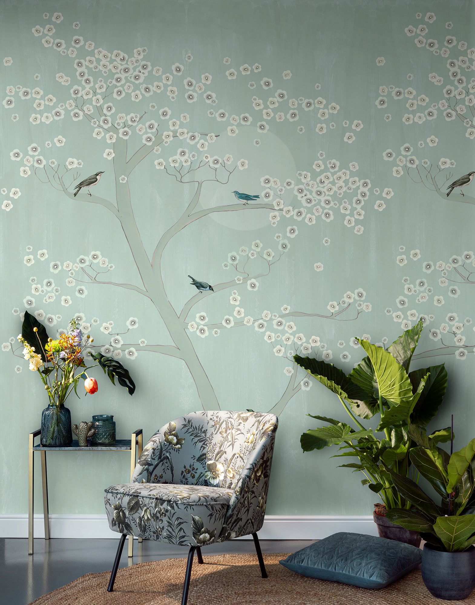 Rasch Fototapete Magic Walls Baum Blüten Japan 542141