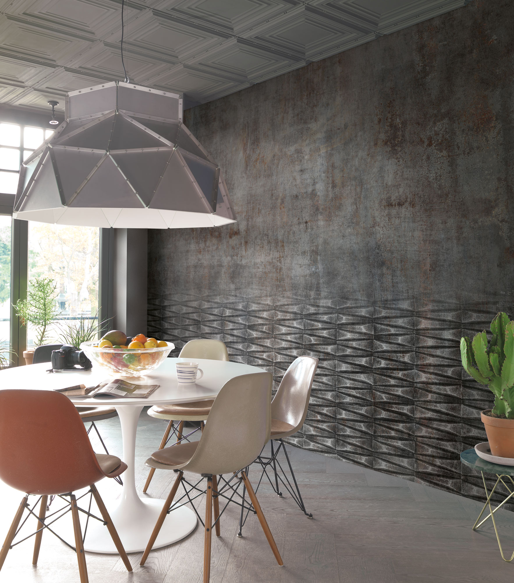 Rasch Fototapete Factory V Blech Rost 429763