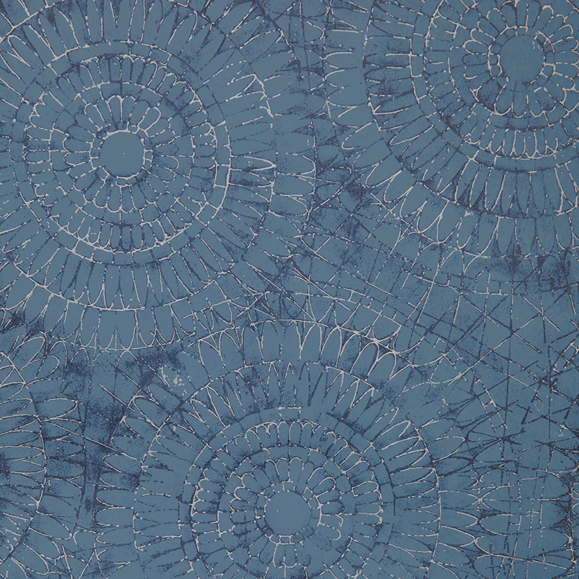 Hohenberger Vliestapete Chalk Notre Dame Aqua 65566