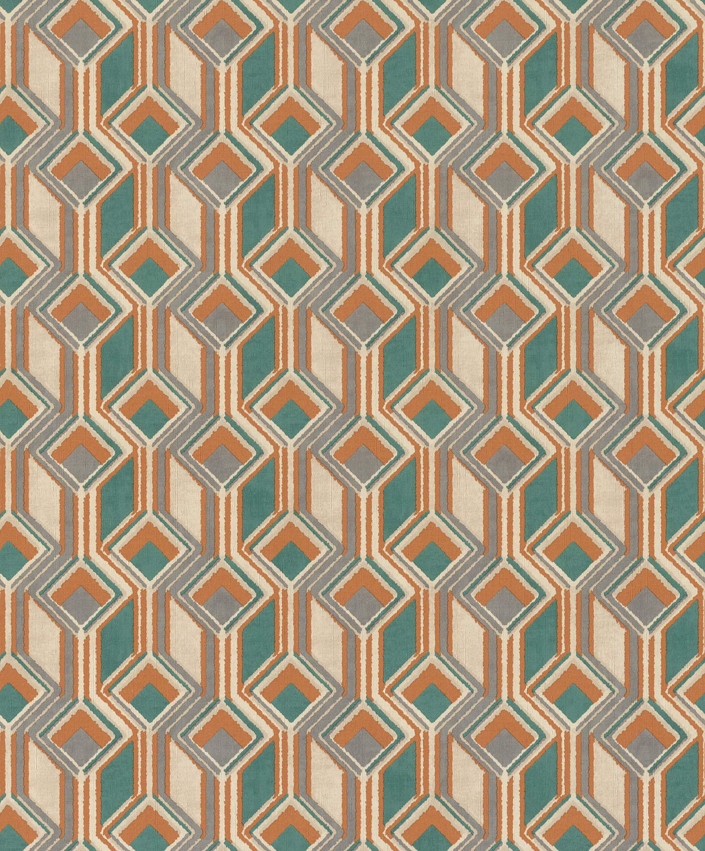 Rasch Vliestapete Indian Style Grafisch Rauten 746525