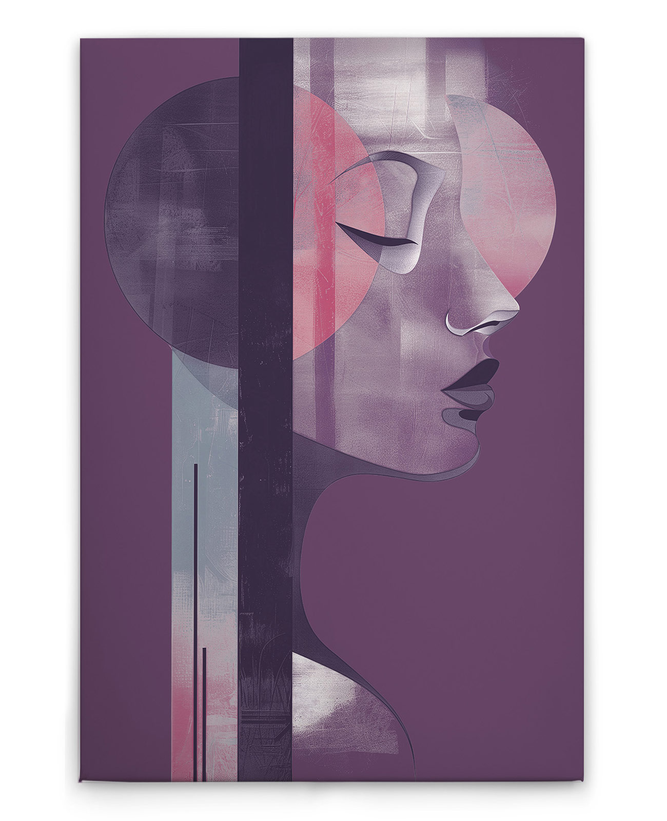 AS Leinwandbild Metropolis Plum DD133171