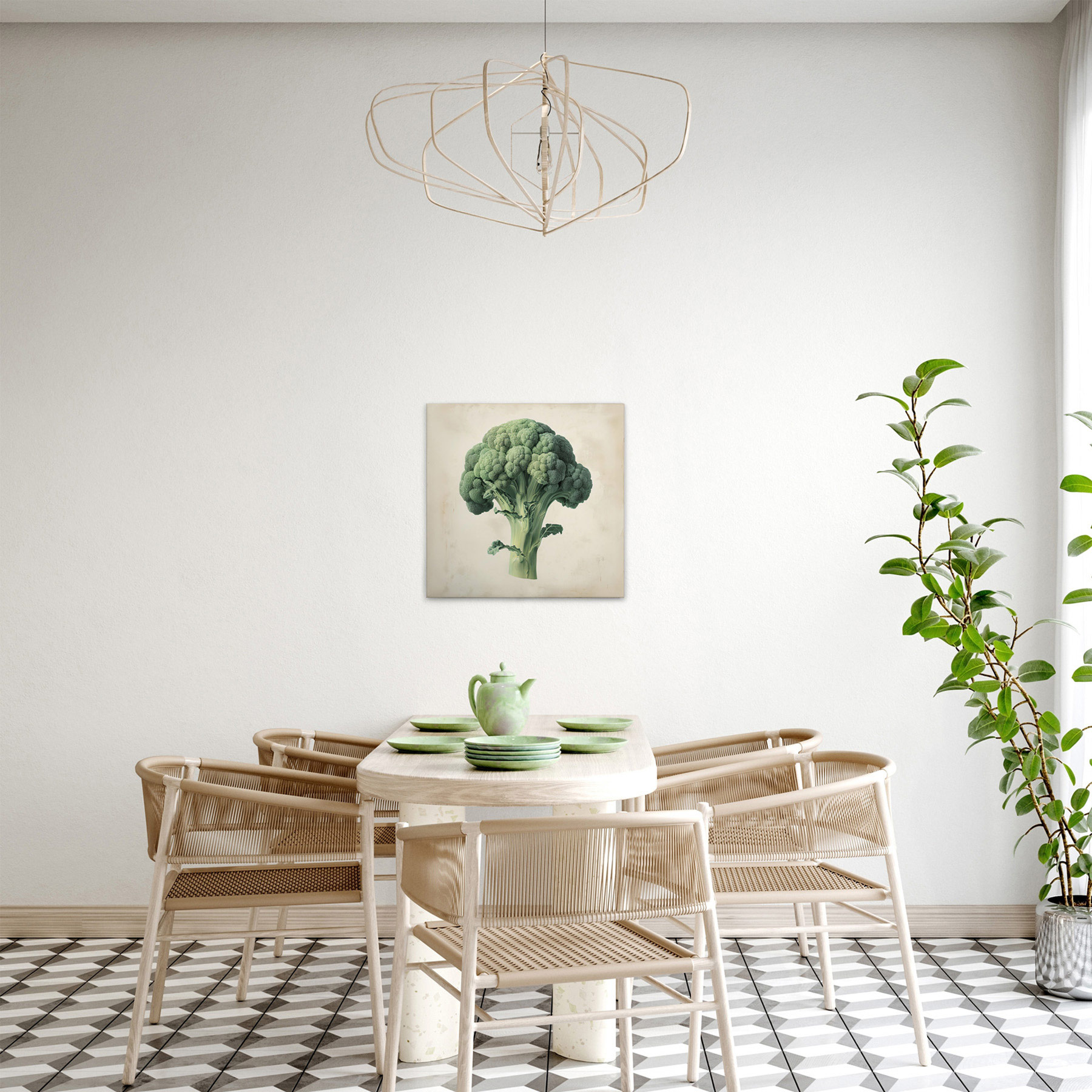 AS Leinwandbild Brokkoli DD132935