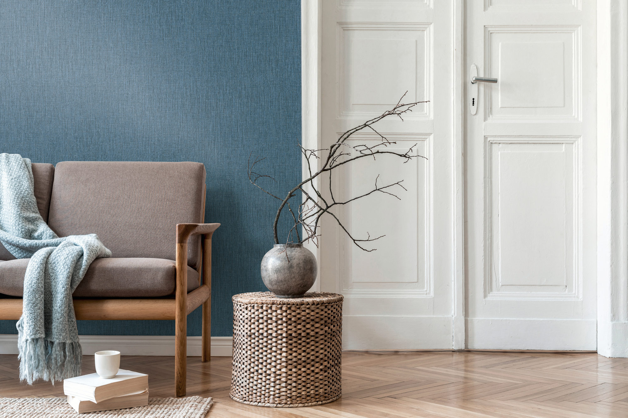 AS Vliestapete Daniel Hechter 6 Unitapete blau 379521