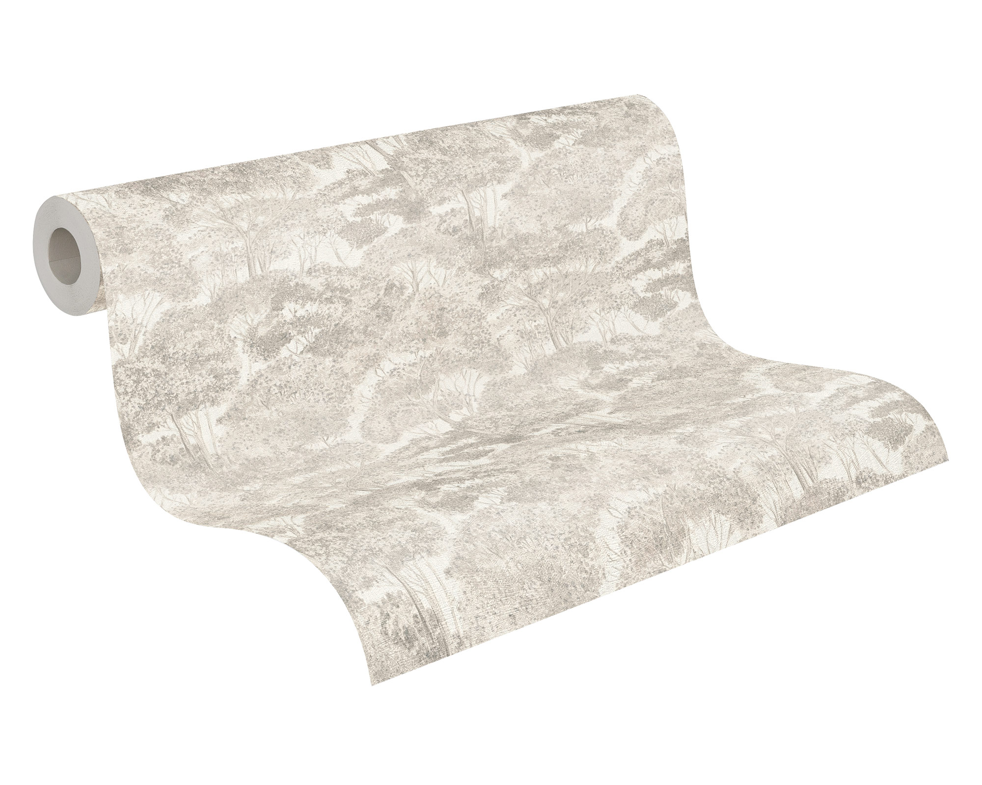 AS Vliestapete Trend Spectrum Waldtapete Grau 792272