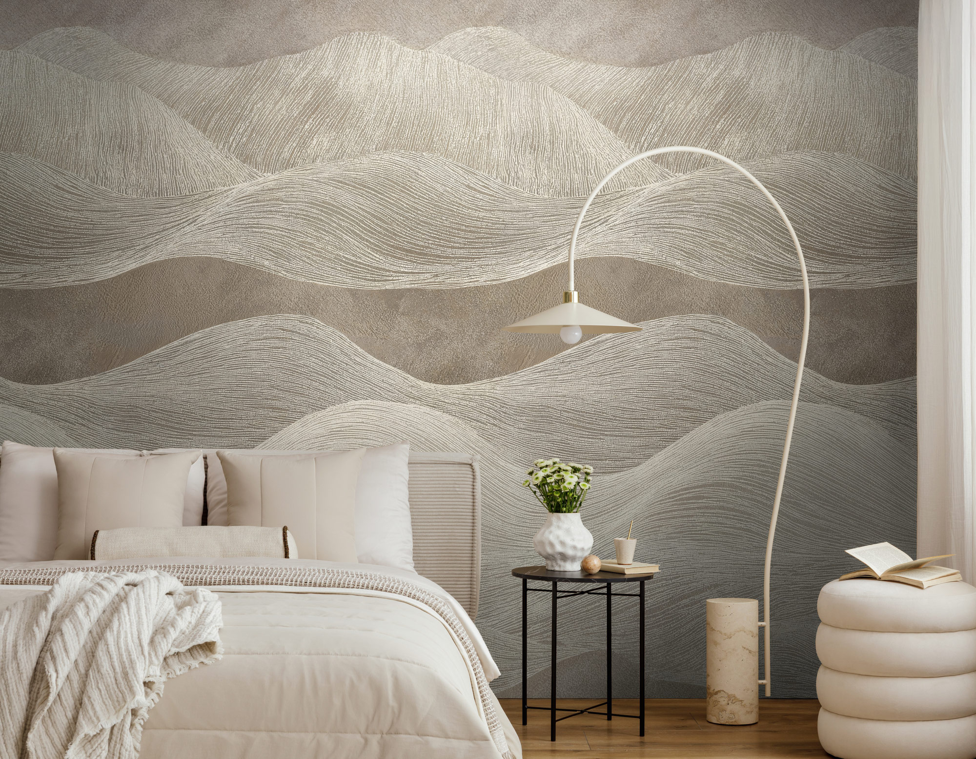 AS Fototapete The Wall 4 Landschaft Braun 792231