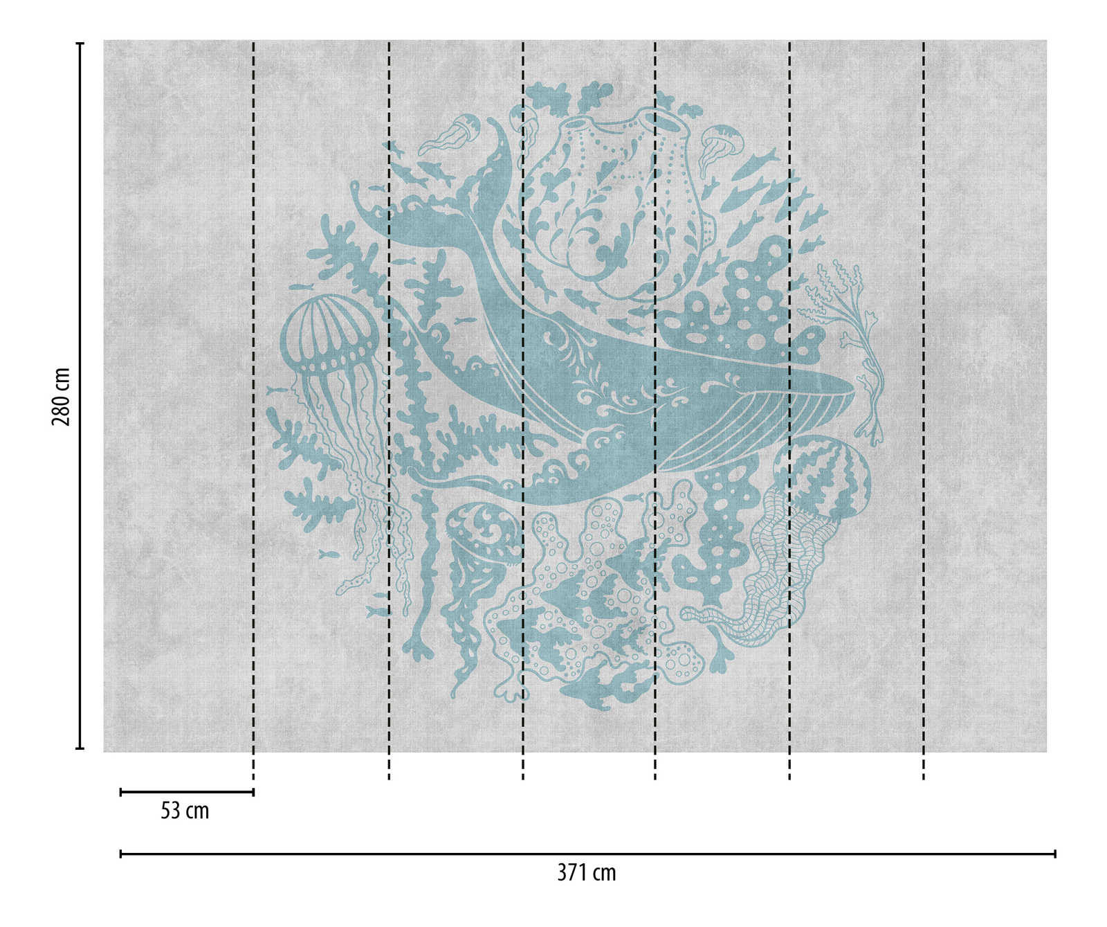 Livingwalls Vliestapete The Wall Fische 383061