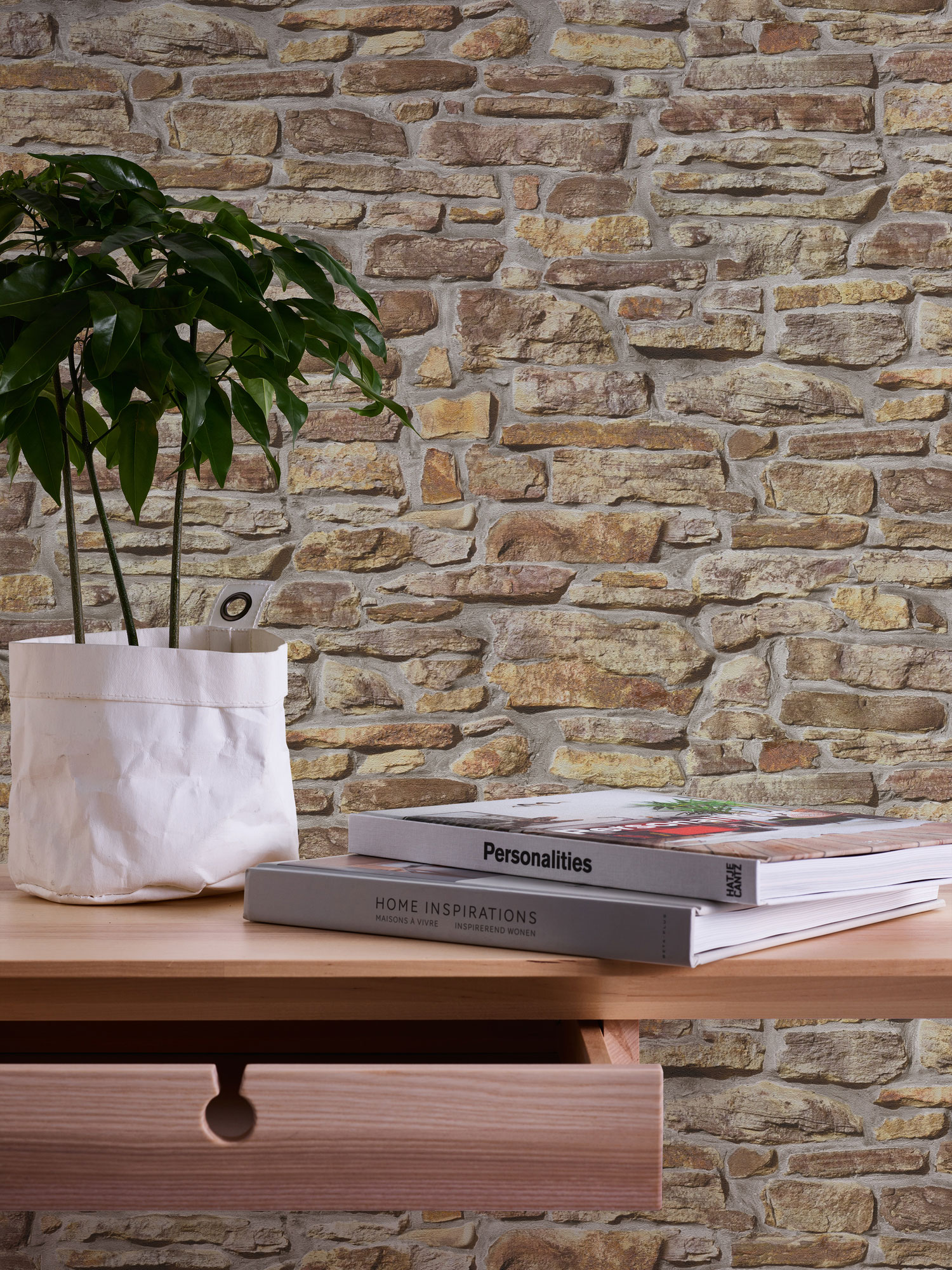 AS Vliestapete Bricks & Stones Natursteintapete 388151