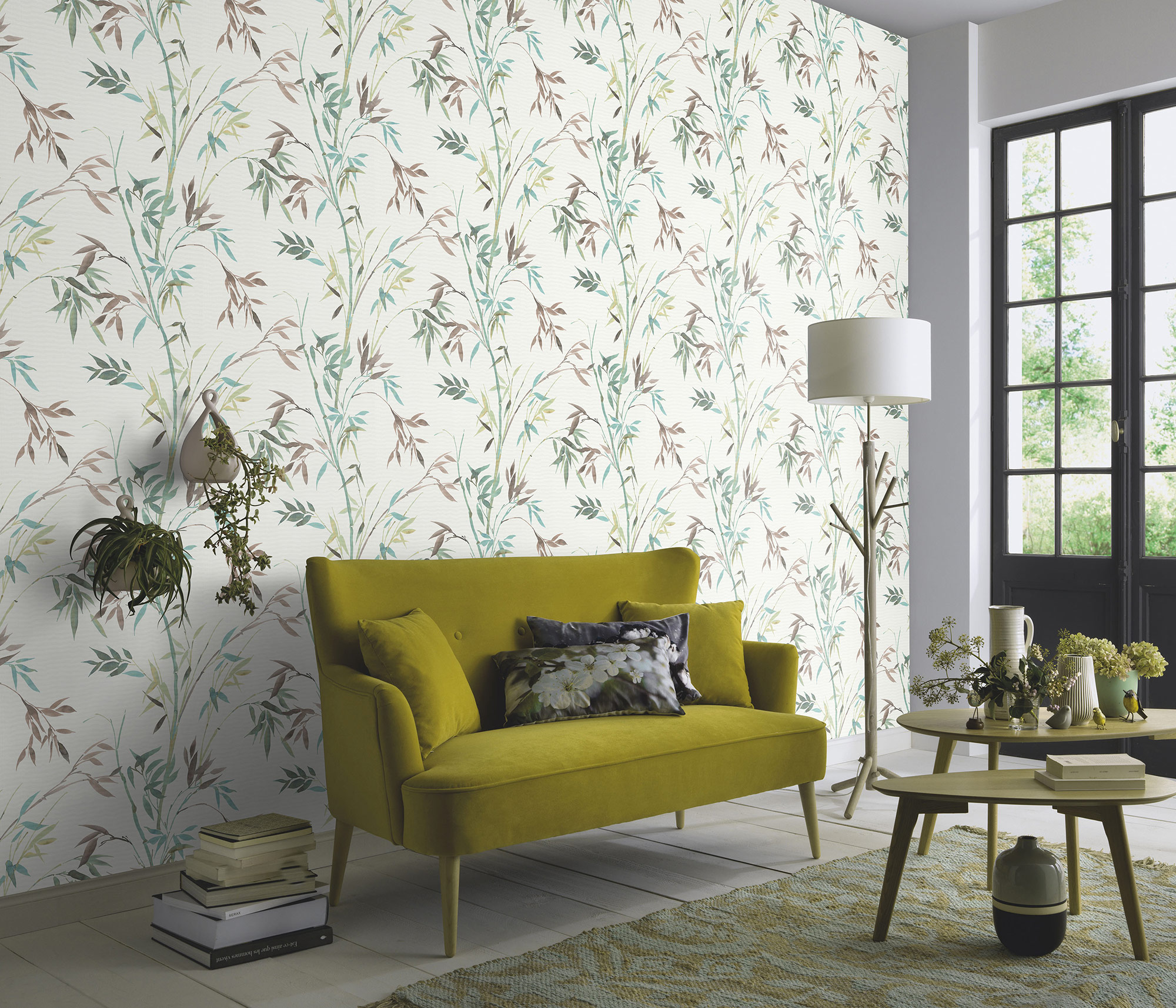 Erismann Vliestapete Martinique grün 1038818