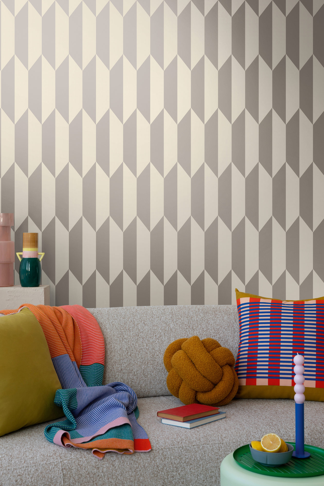 AS Vliestapete CosmoLiving 3D Silber 790863