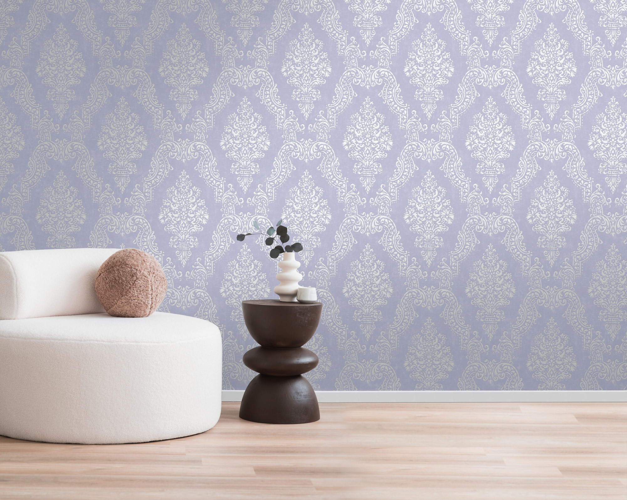 AS Vliestapete Pure Elegance Ornament Violett 397652