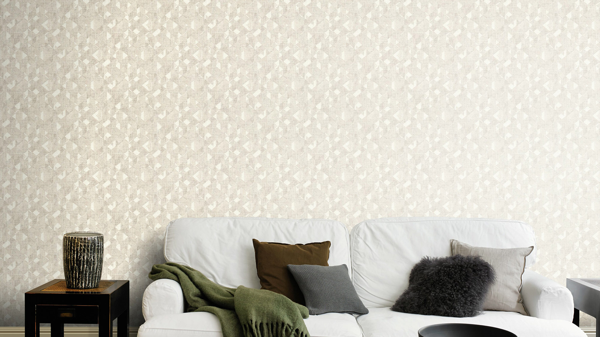 Rasch Vliestapete Welcome Home Beige-Greige 654226