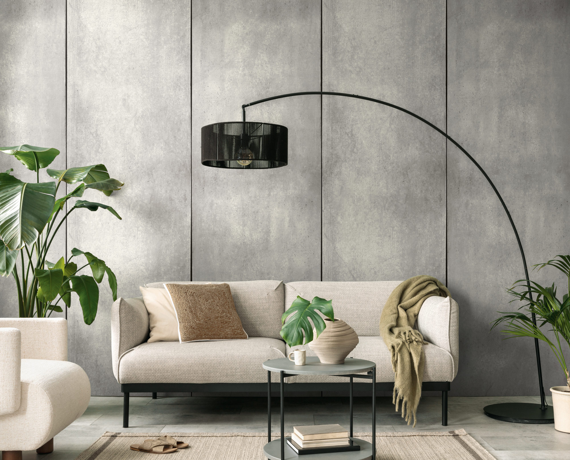 AS Fototapete The Wall 4 Struktur Grau 792265