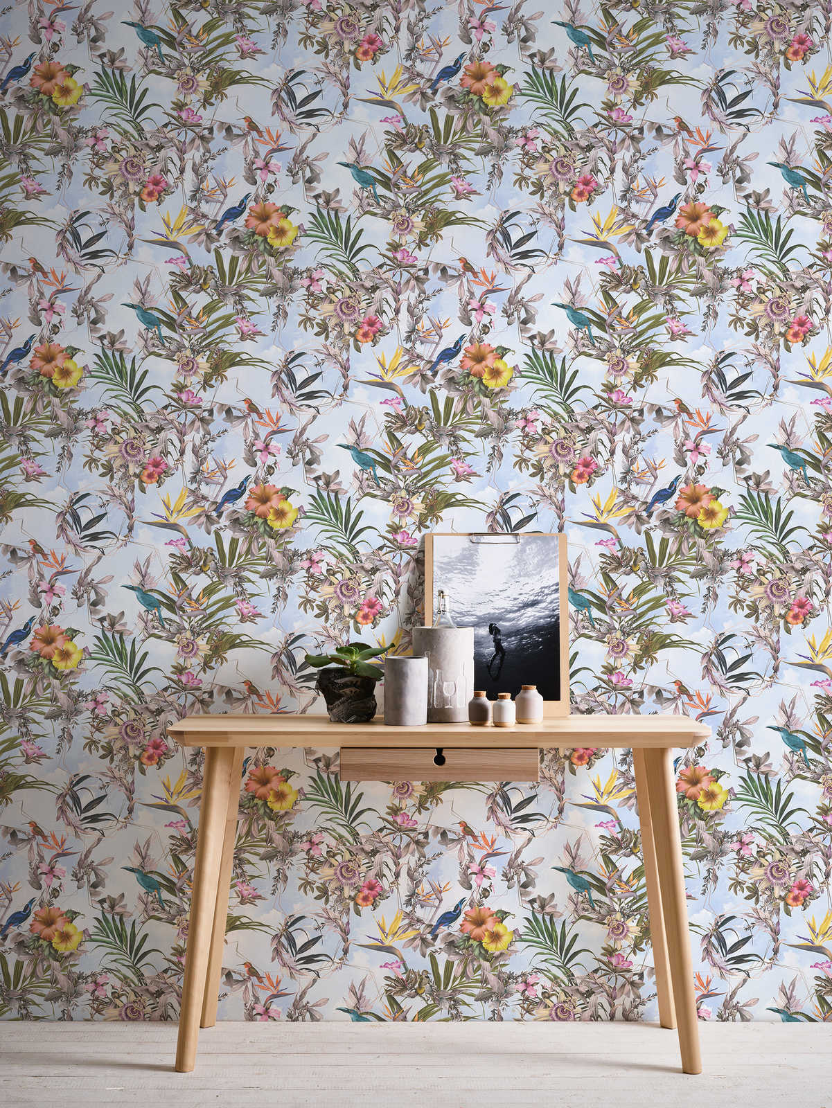 AS Création Vliestapete Dream Flowery Vogeltapete 381784